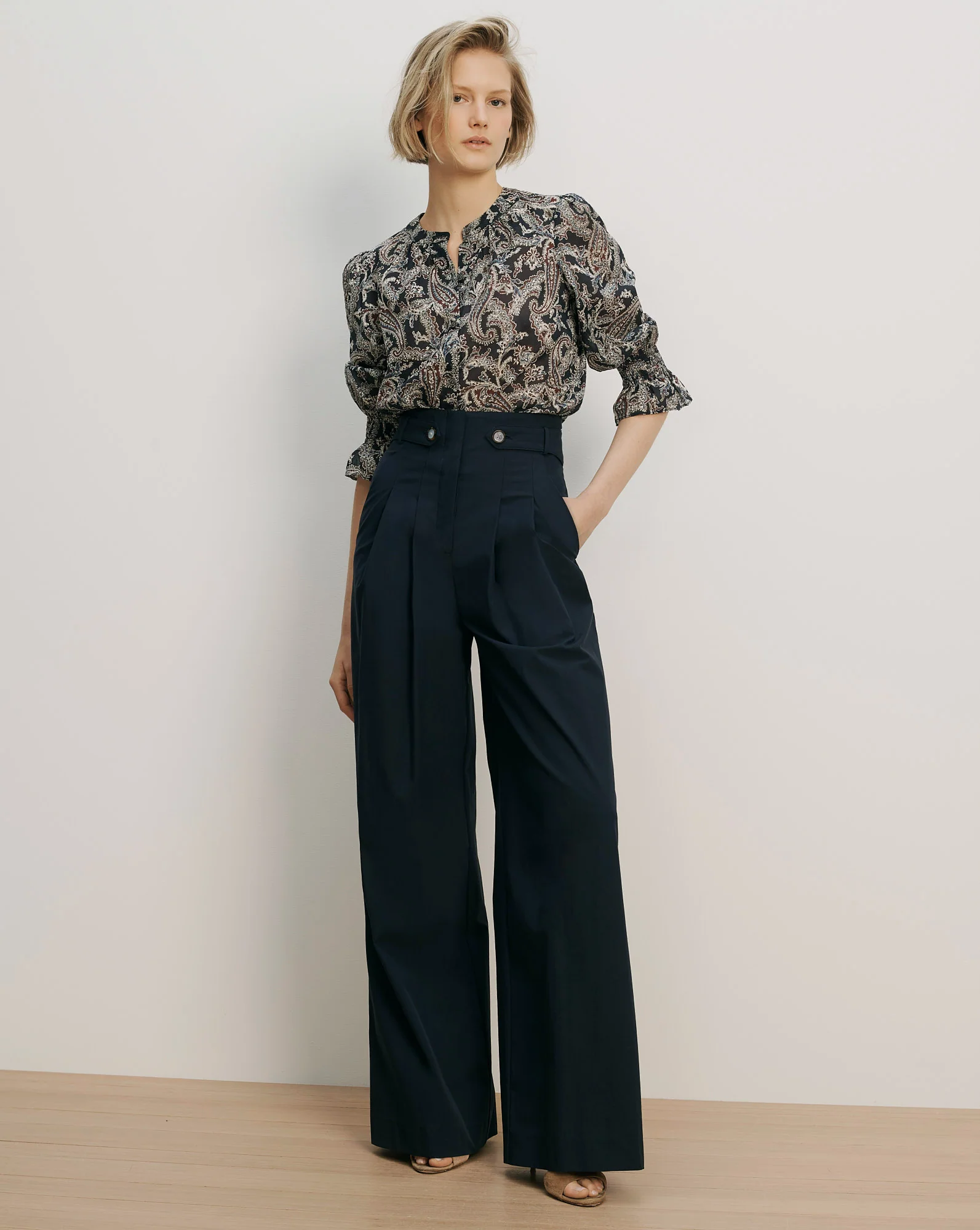 Ashlynn Paisley Blouse - Image 2