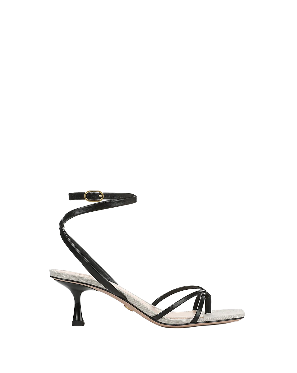 Caterina Leather Ankle-Wrap Sandal - Image 8
