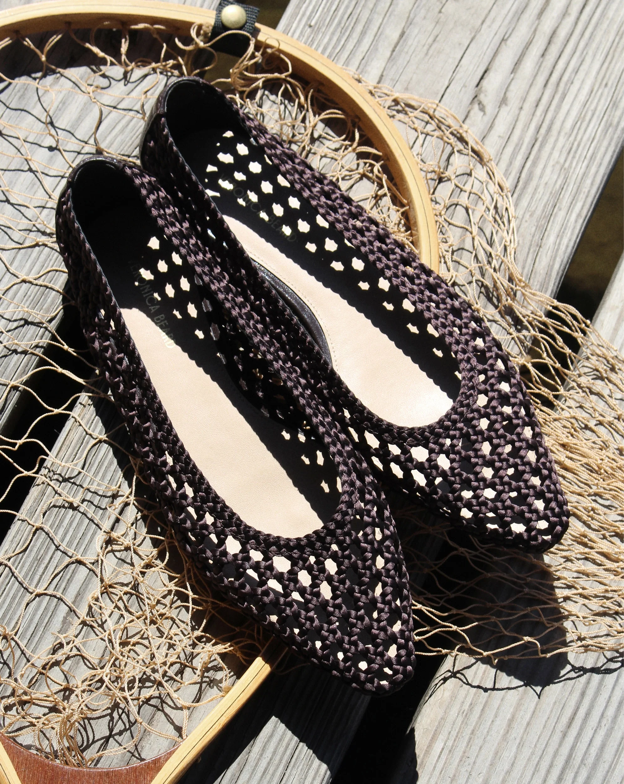 Cienna Woven Satin Flat - Image 6