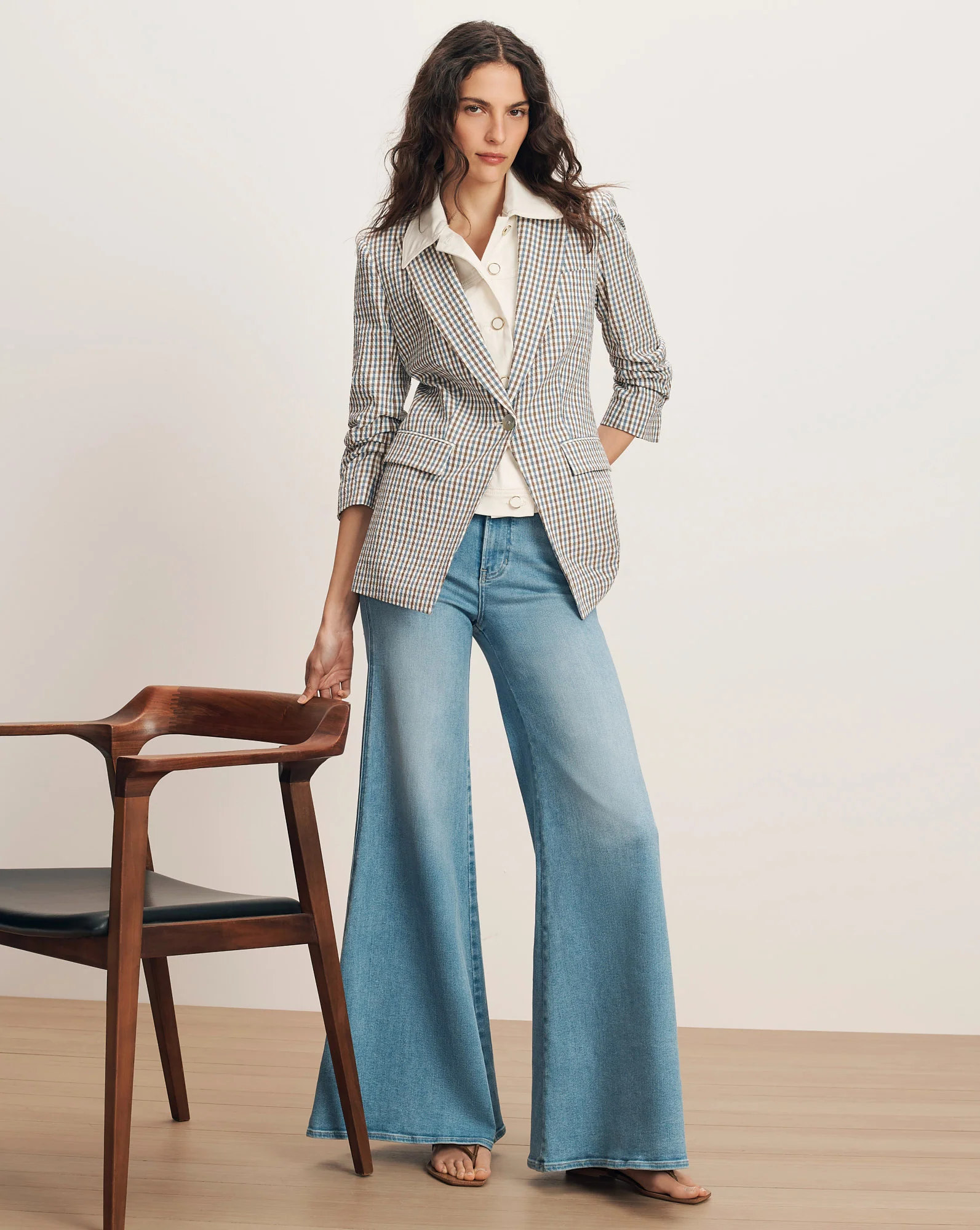 Clayton Gingham Dickey Jacket - Image 2