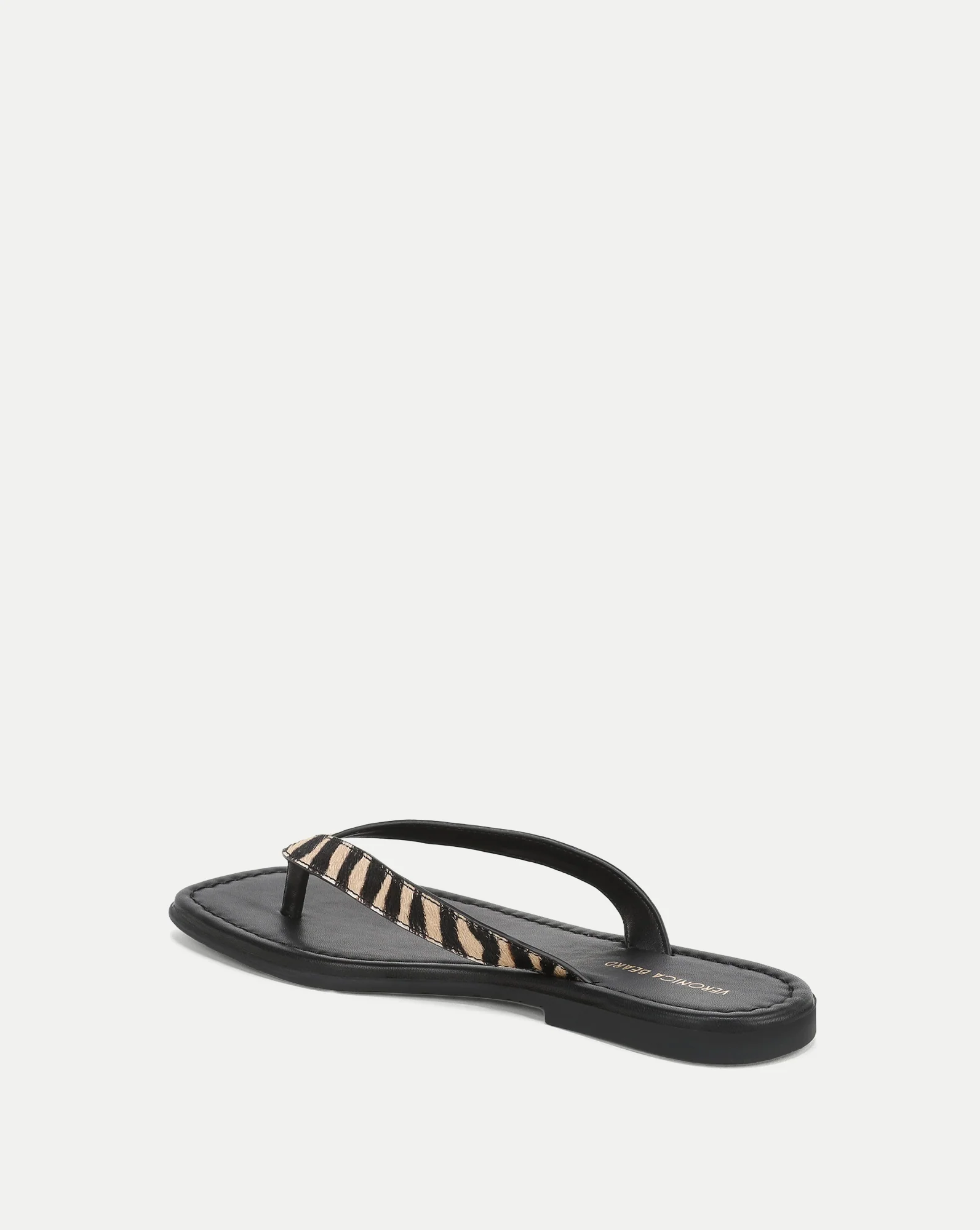 Clea Calf Hair Flip-Flop Sandal - Image 5