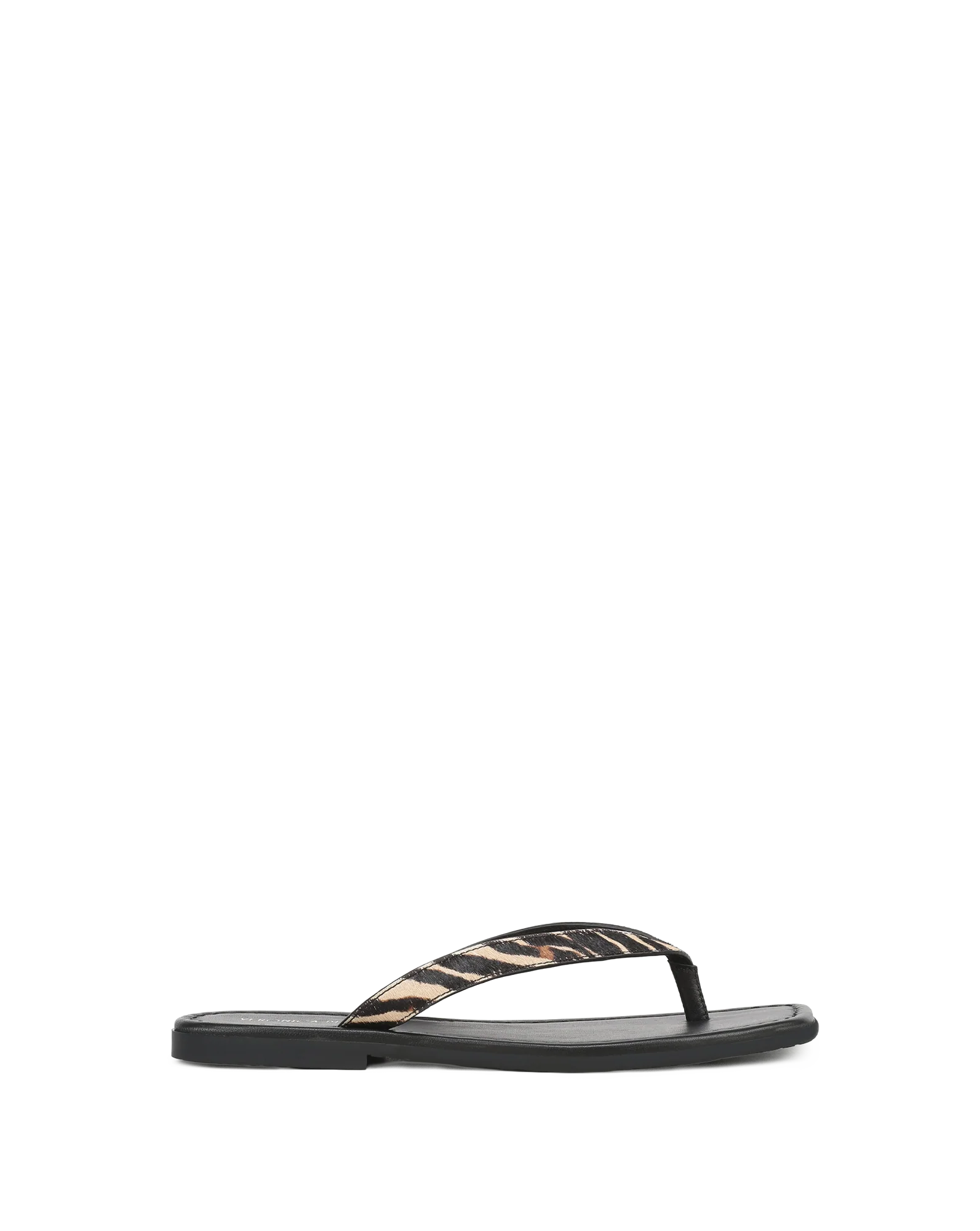 Clea Calf Hair Flip-Flop Sandal - Image 6