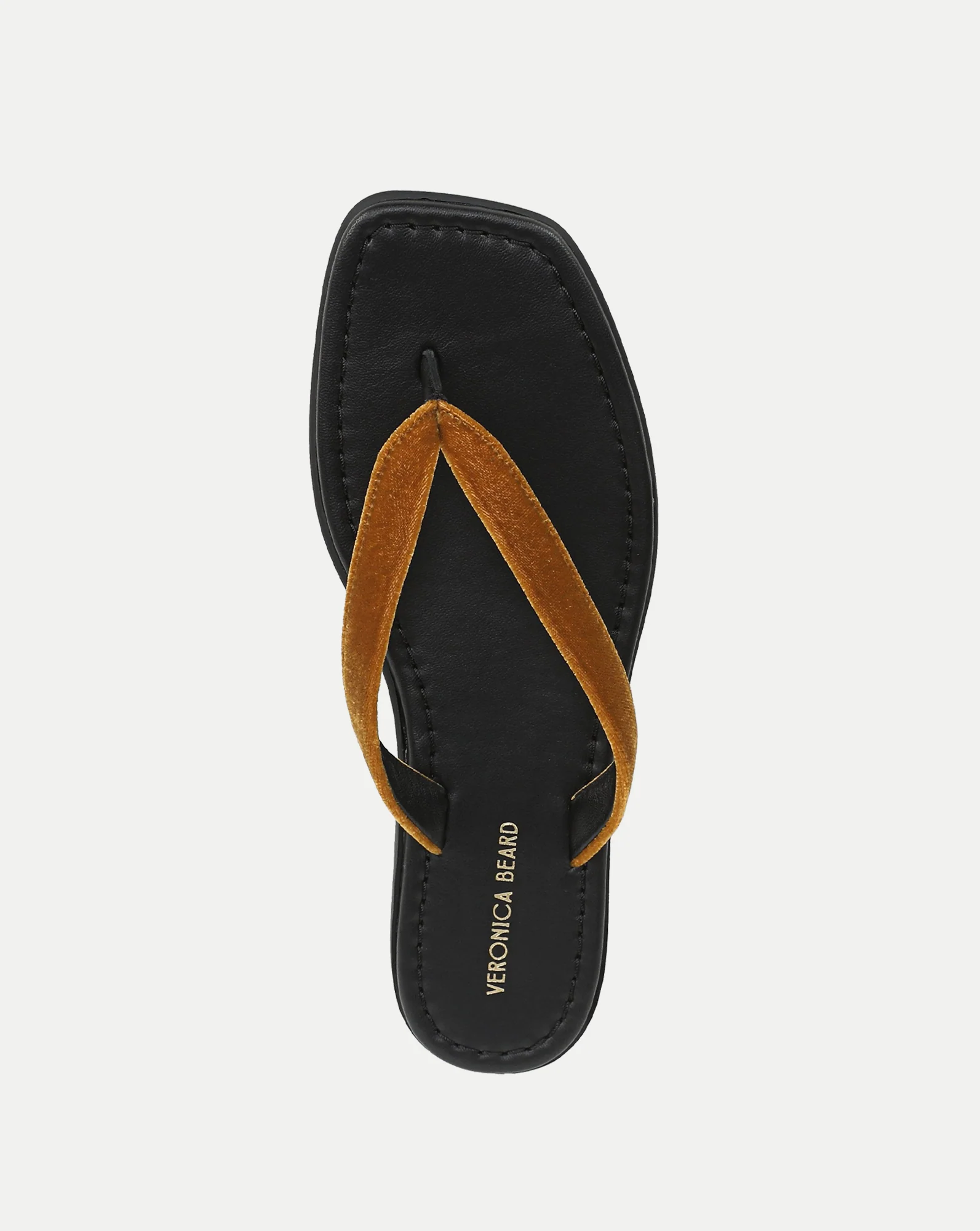 Clea Velvet Flip-Flop Sandal - Image 4