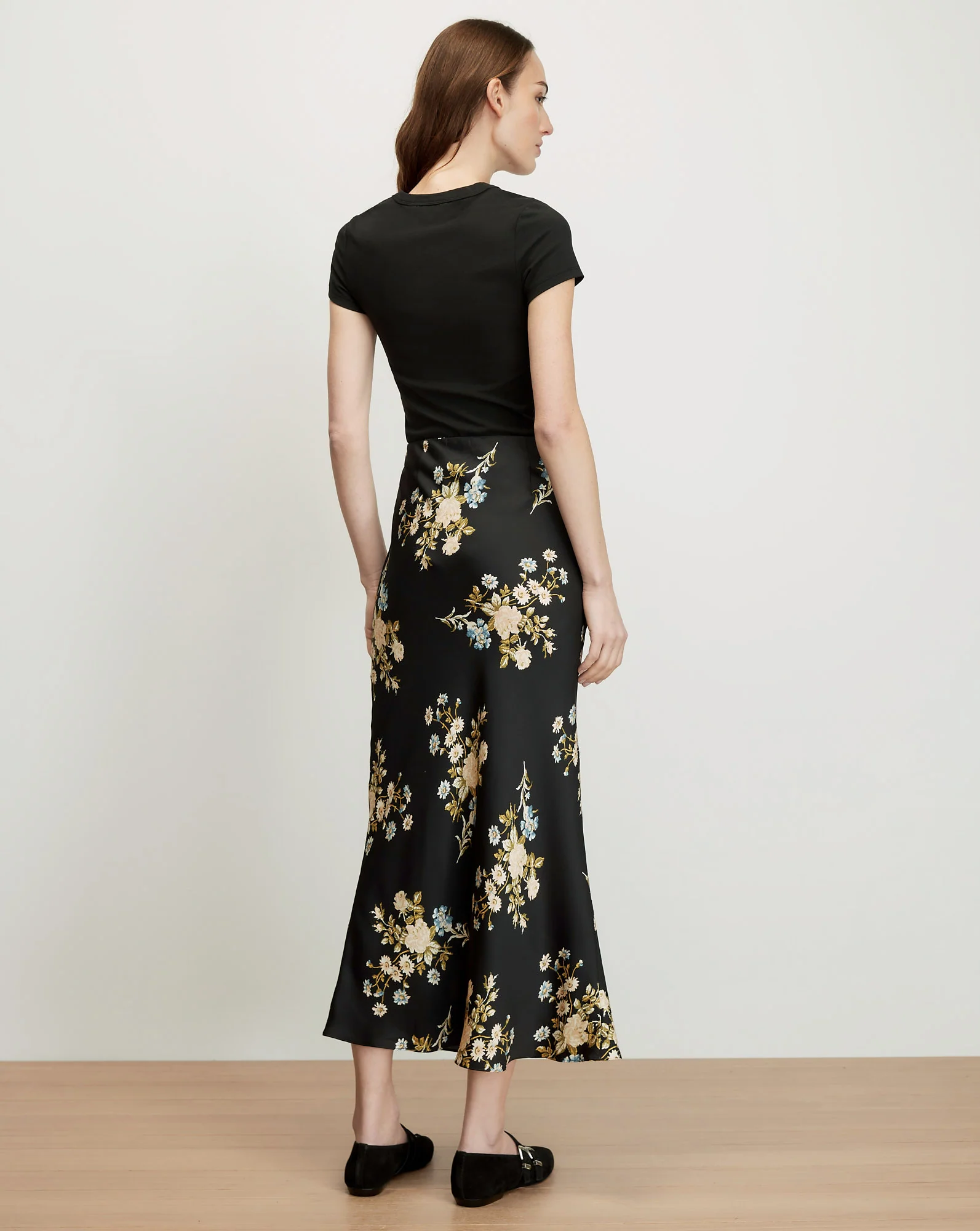 Clover Floral Midi Skirt - Image 5
