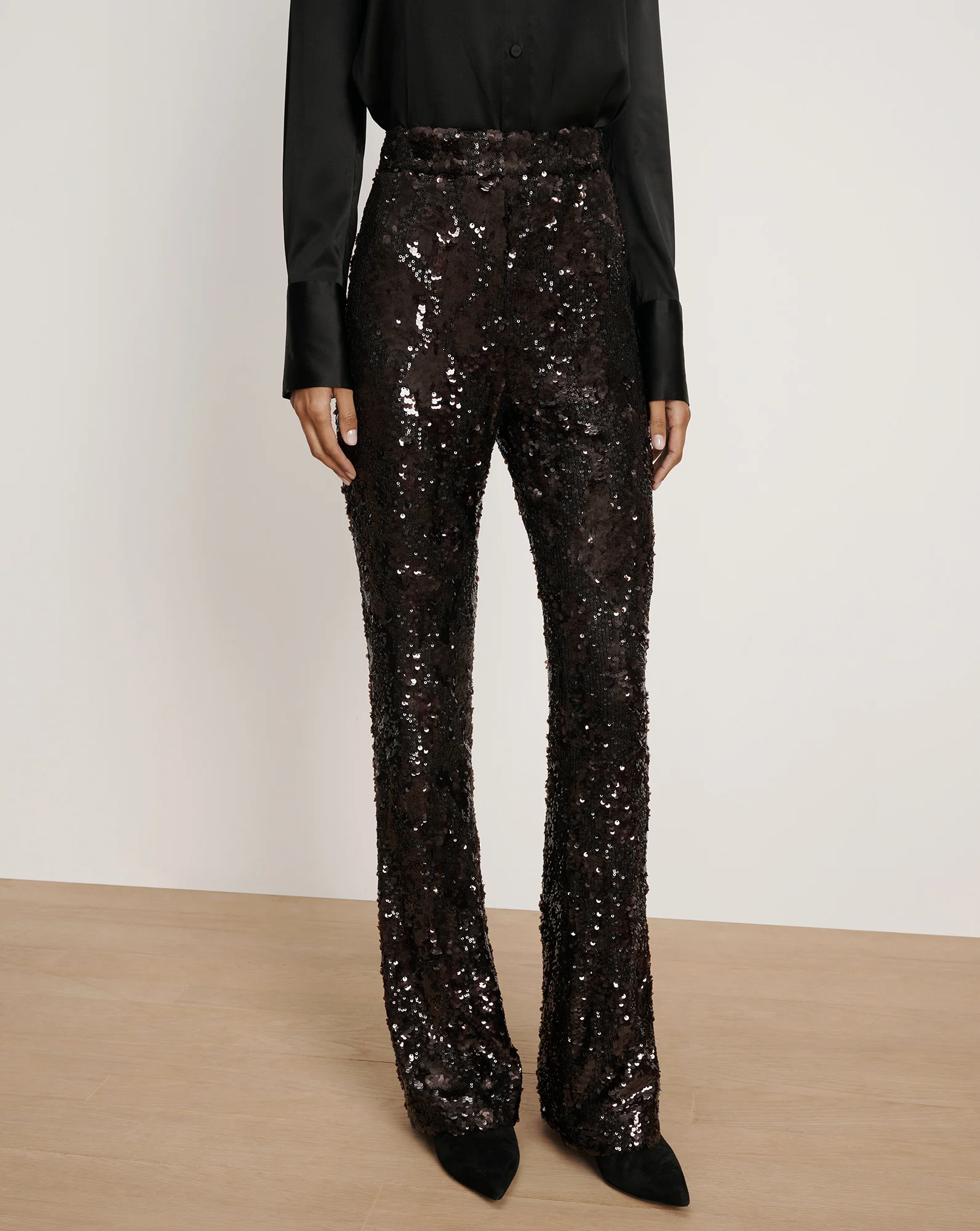 Collier Sequin Skinny-Flare Pant - Image 2