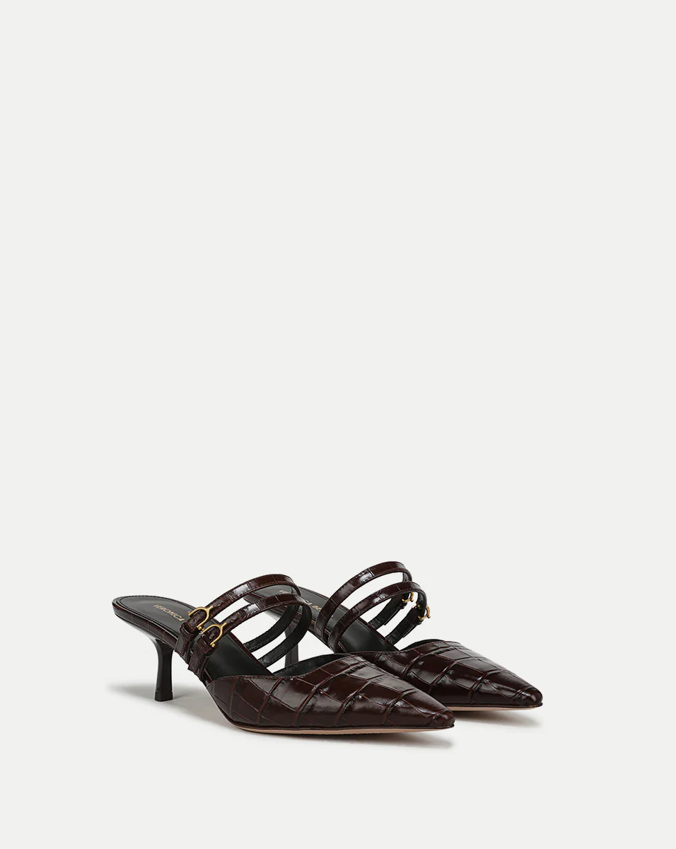 Corrie Kitten-Heel Mule - Image 3
