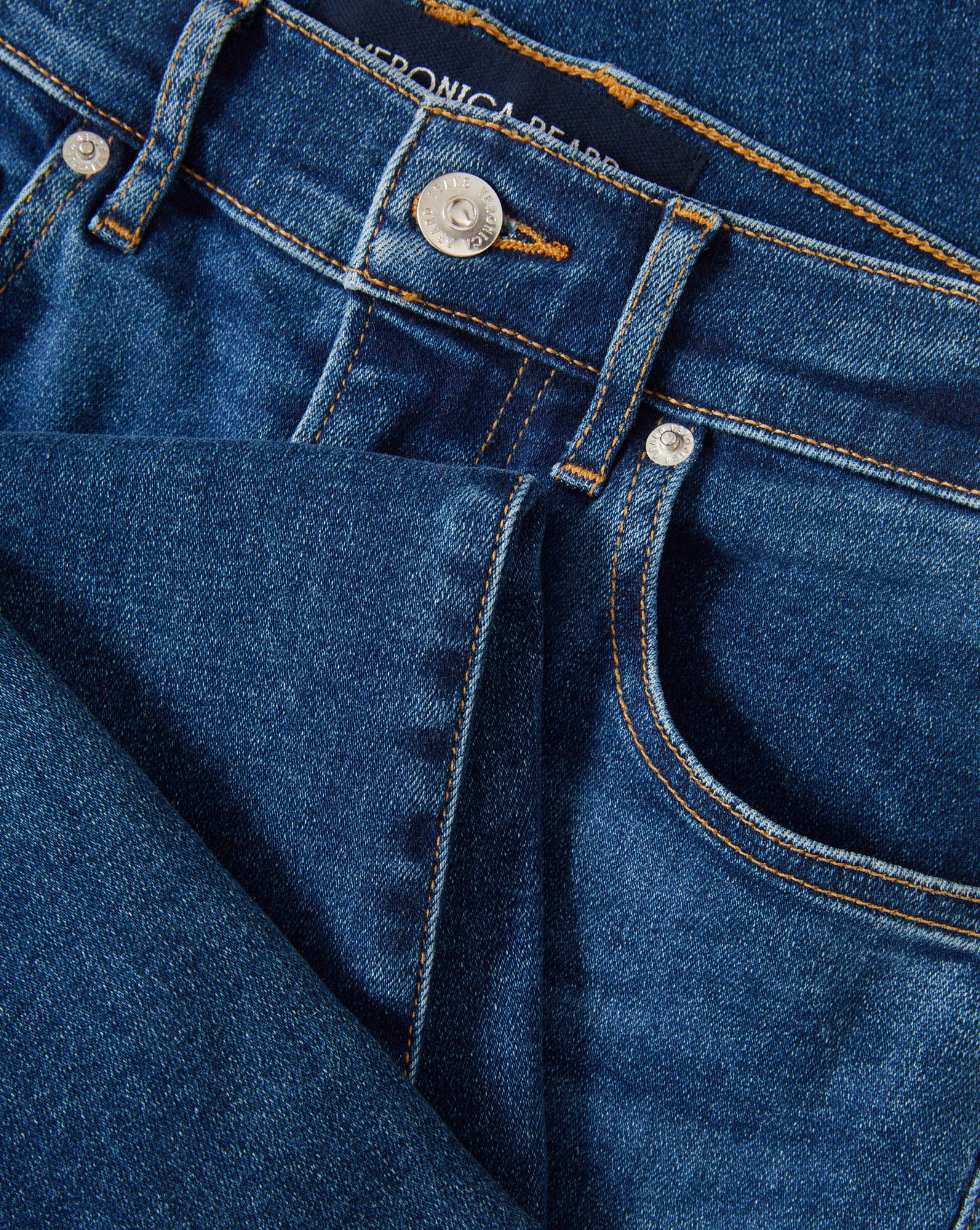Crosbie Mid-Rise Slim Wide-Leg Jean - Image 4