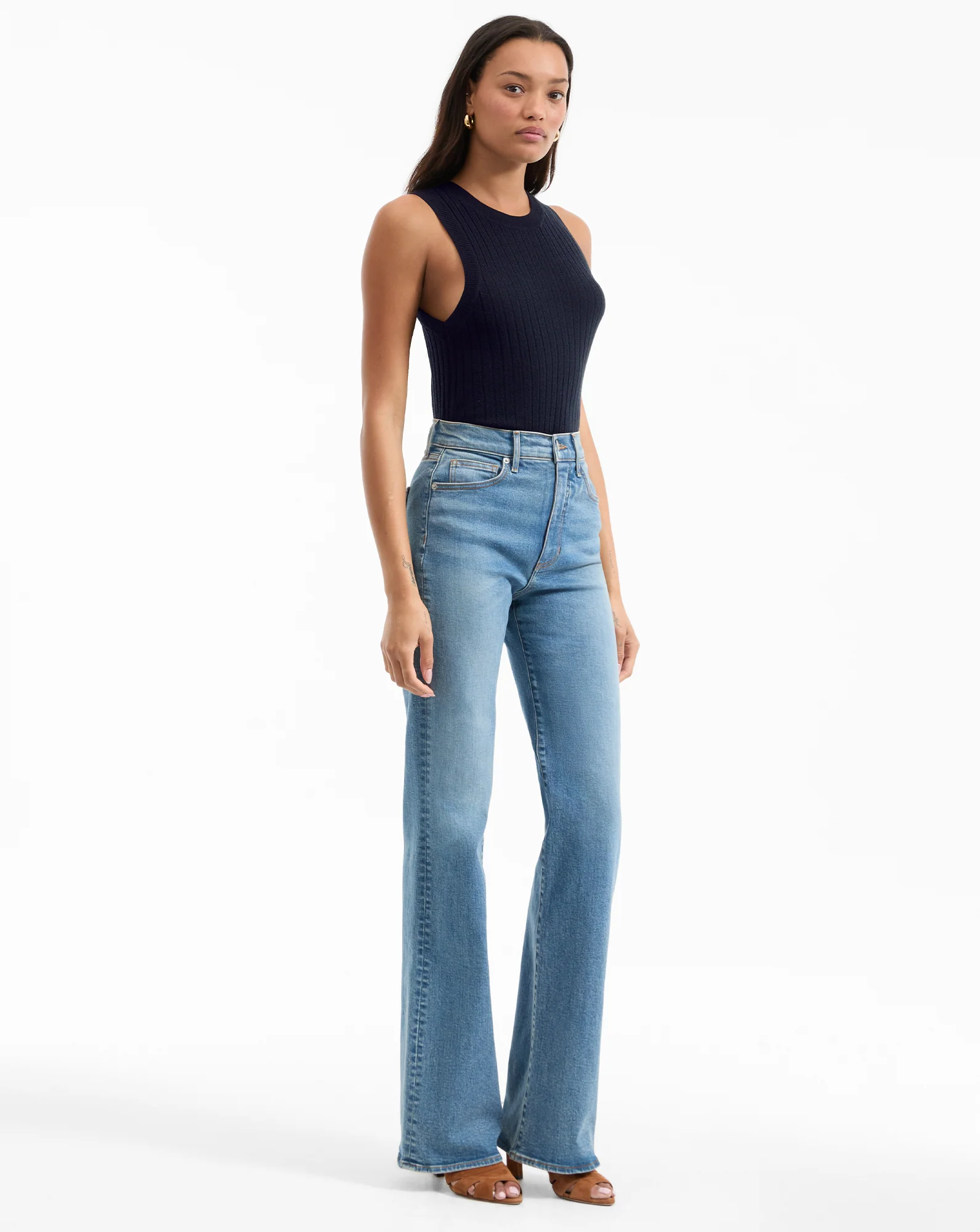 Crosbie Slim Wide-Leg Jean - Image 3