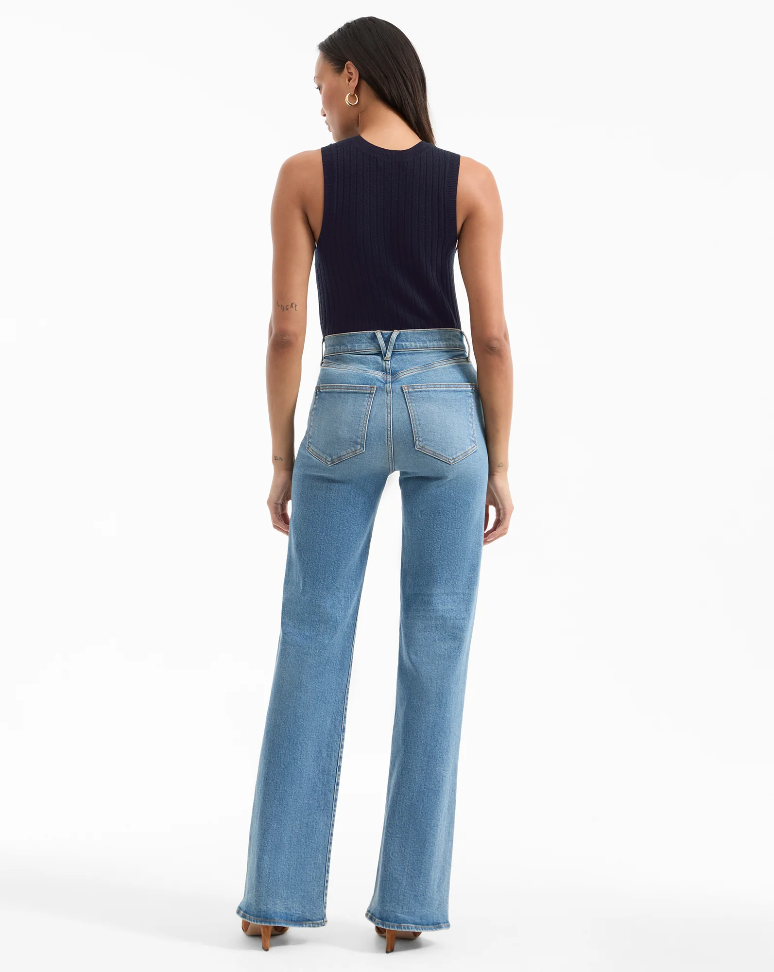 Crosbie Slim Wide-Leg Jean - Image 5