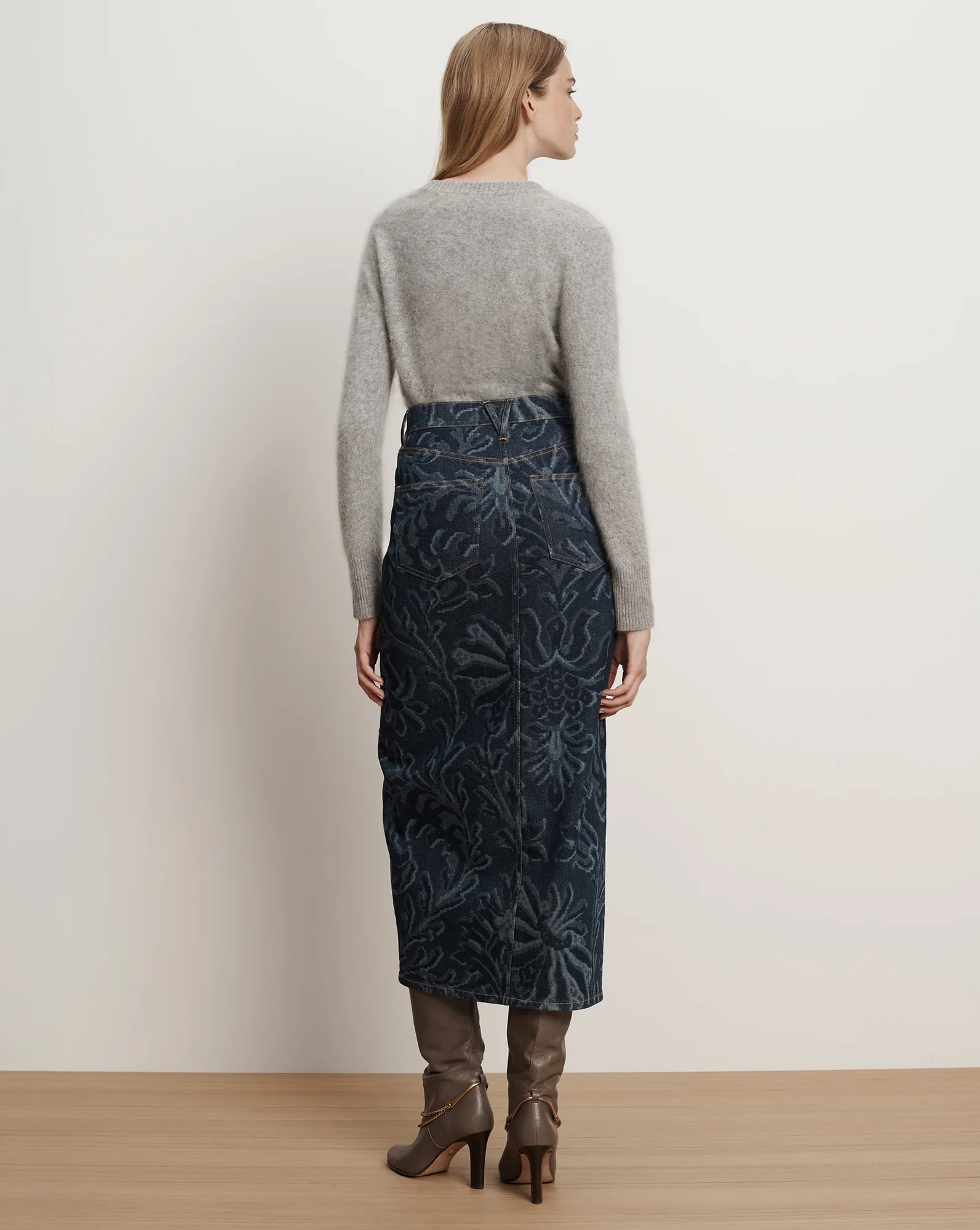 Devorah Denim Maxi Skirt - Image 5