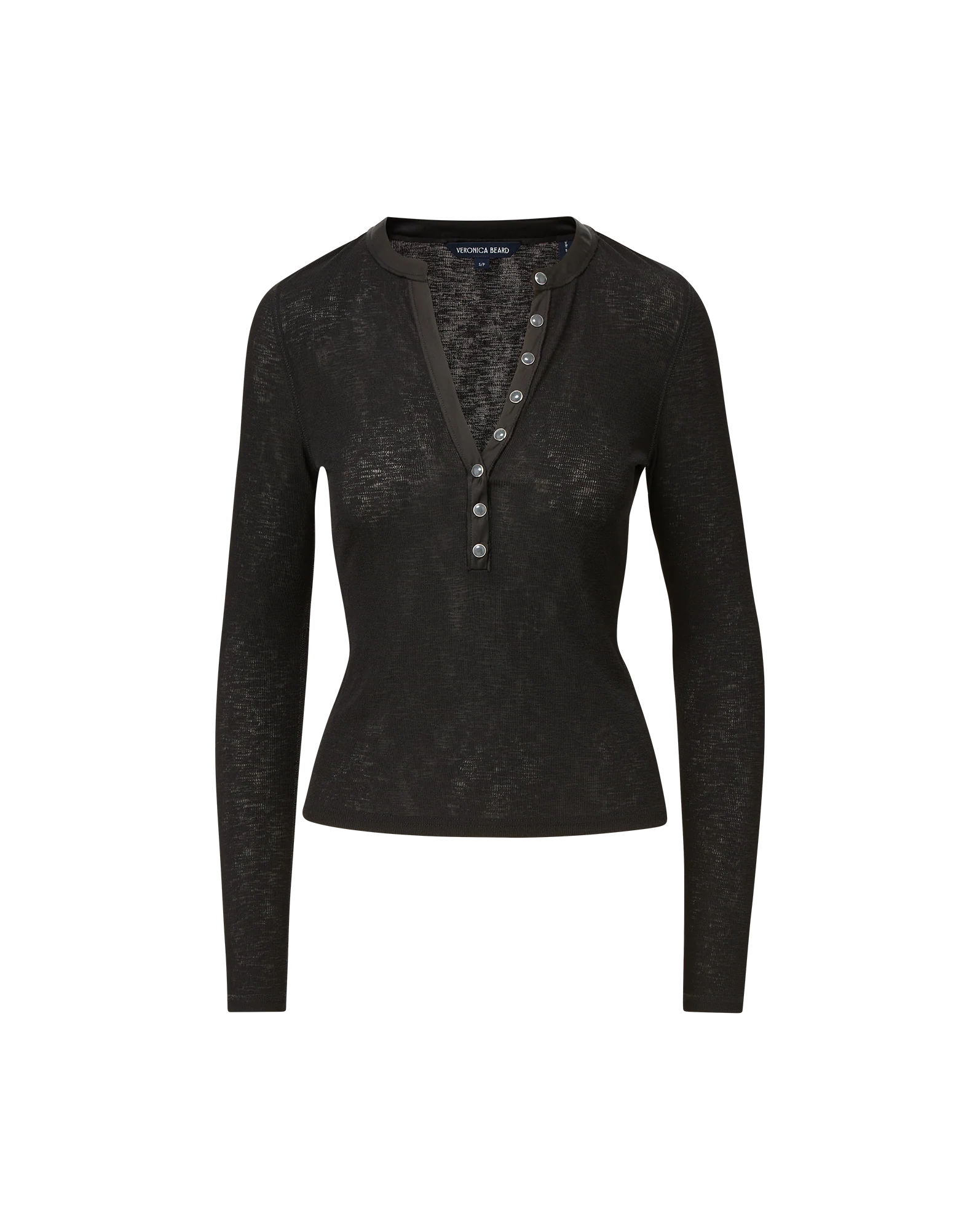 Drexler Ribbed Henley Top - Image 7