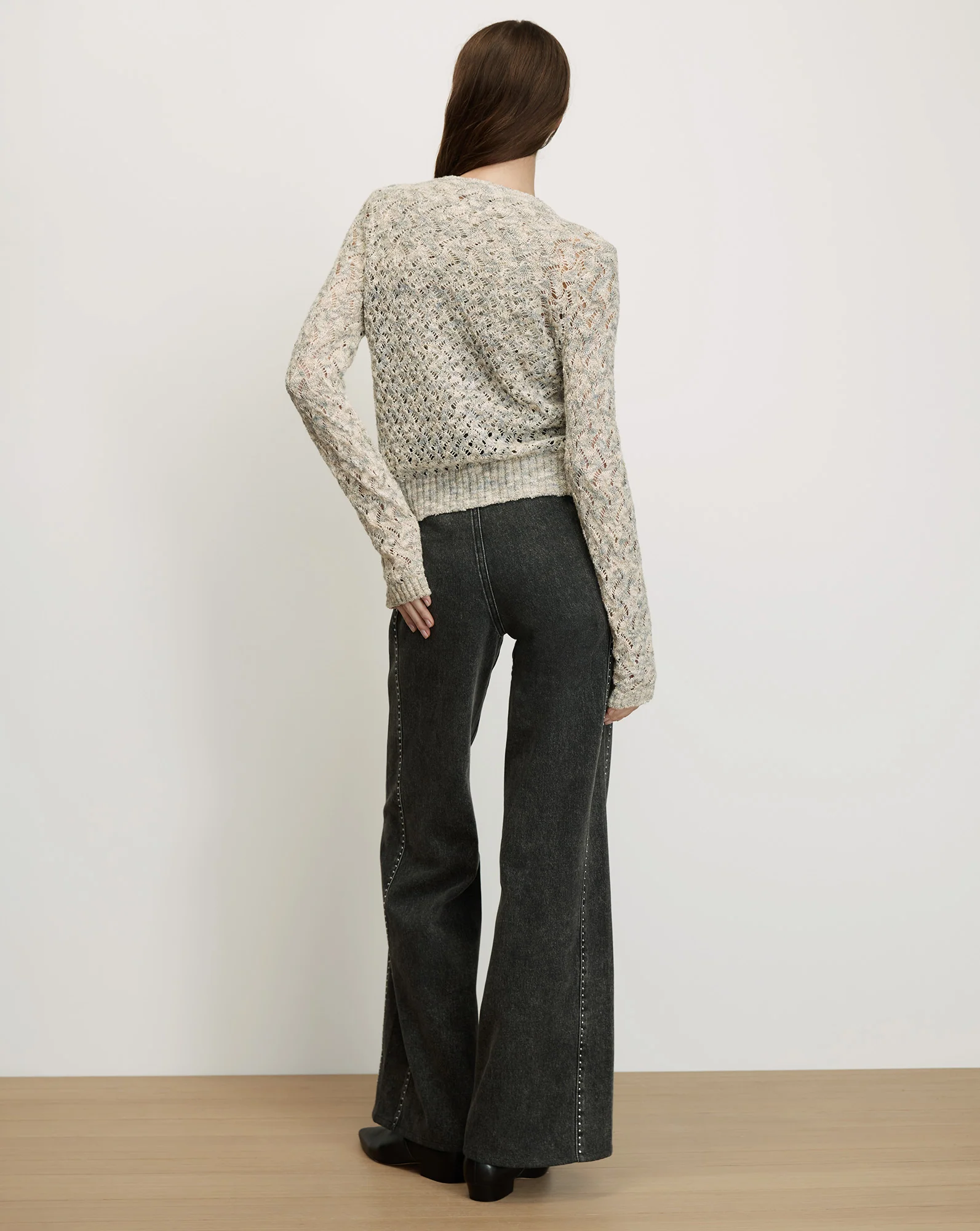 Drummond Pointelle Cardigan - Image 4