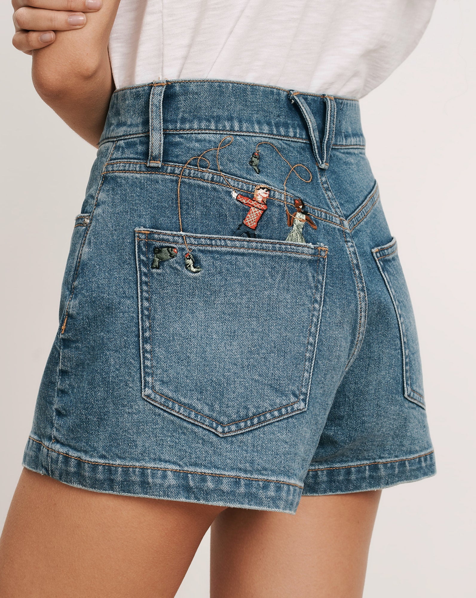 Elijah Denim Short - Image 7