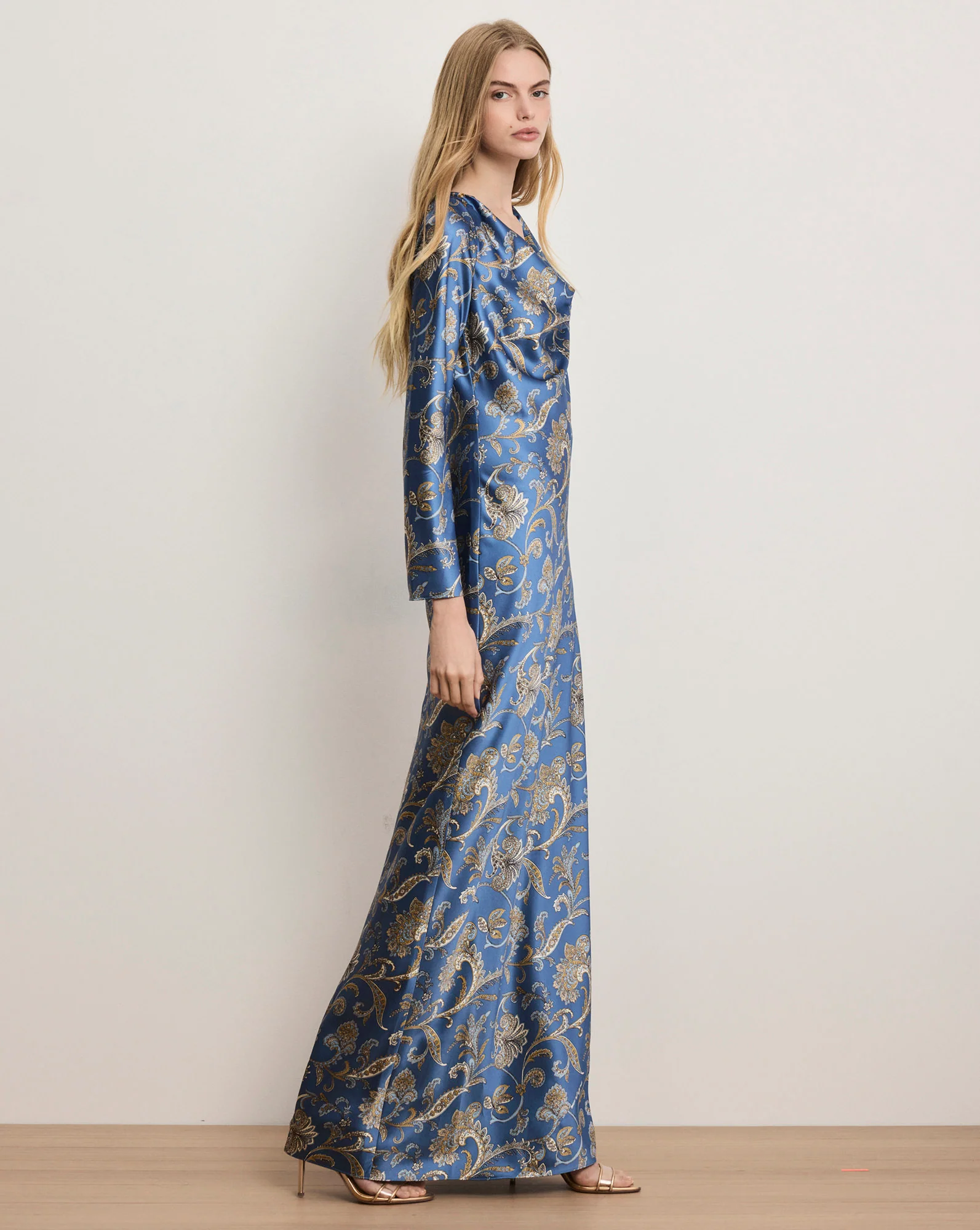 Ember Silk-Blend Maxi Dress - Image 2