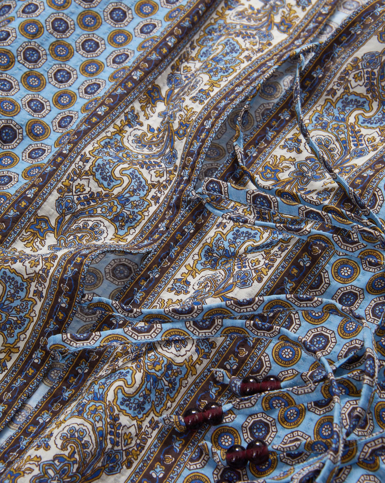 Eva Scarf-Print Blouse - Image 3