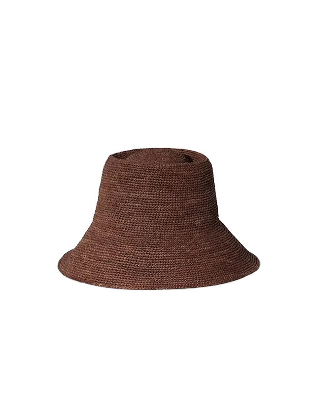 Felix Raffia Bucket Hat - Image 3