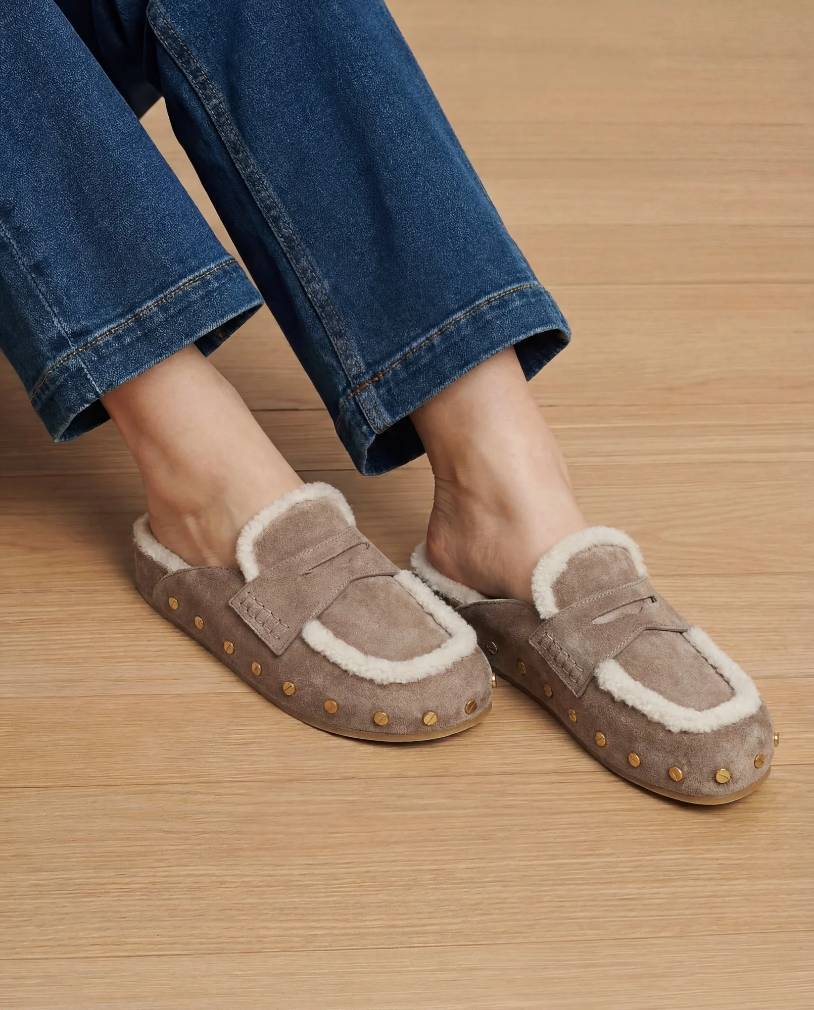 Fenix Shearling Mule - Image 2