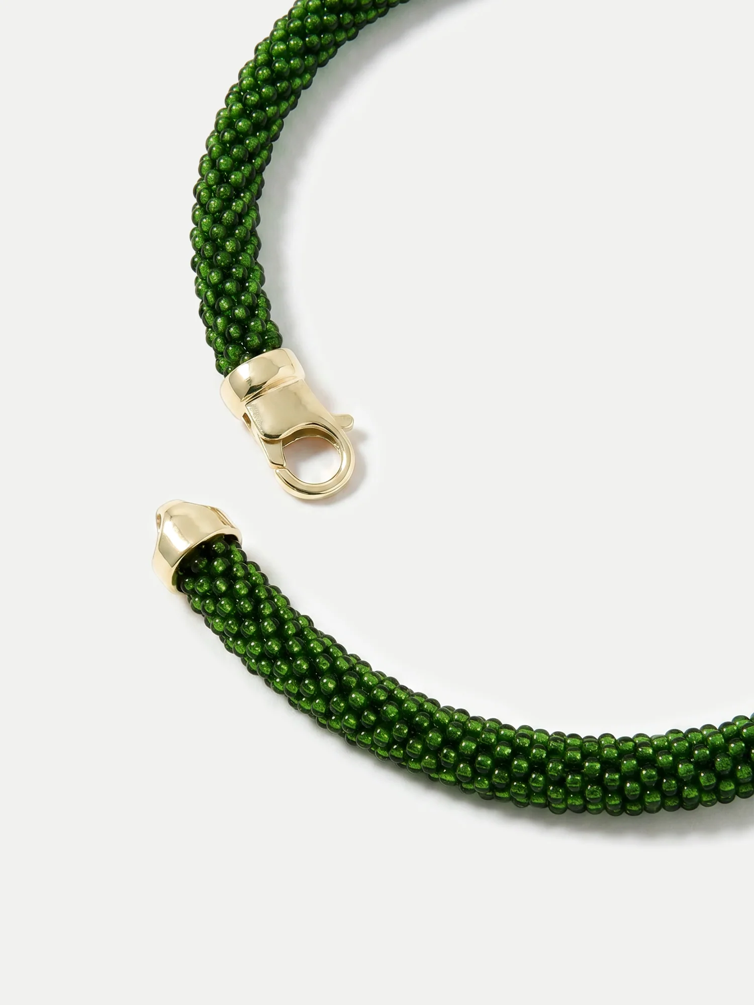 Flower Pendant Beaded Necklace - Image 4