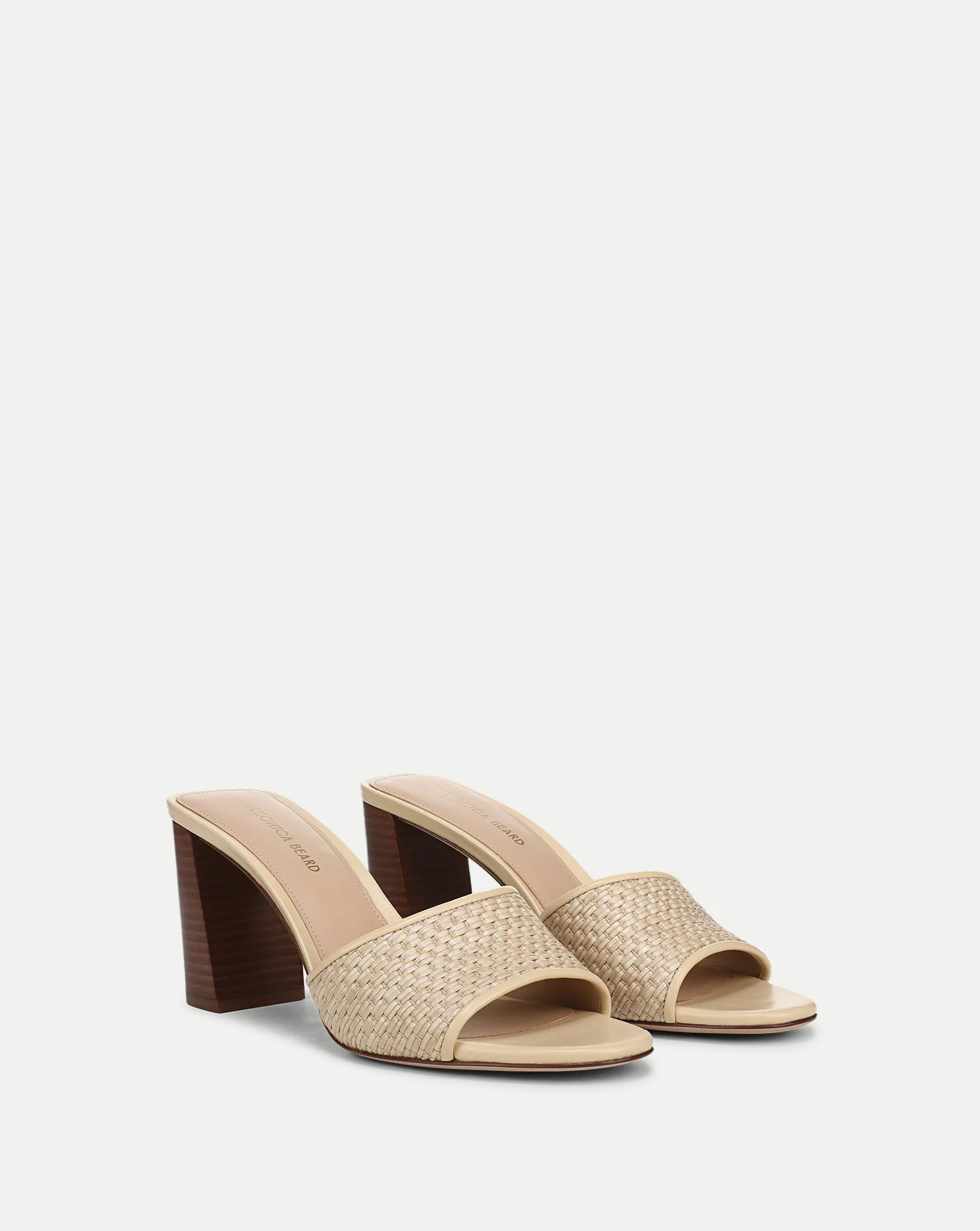 Galessa Raffia Mid-Heel Sandal - Image 3