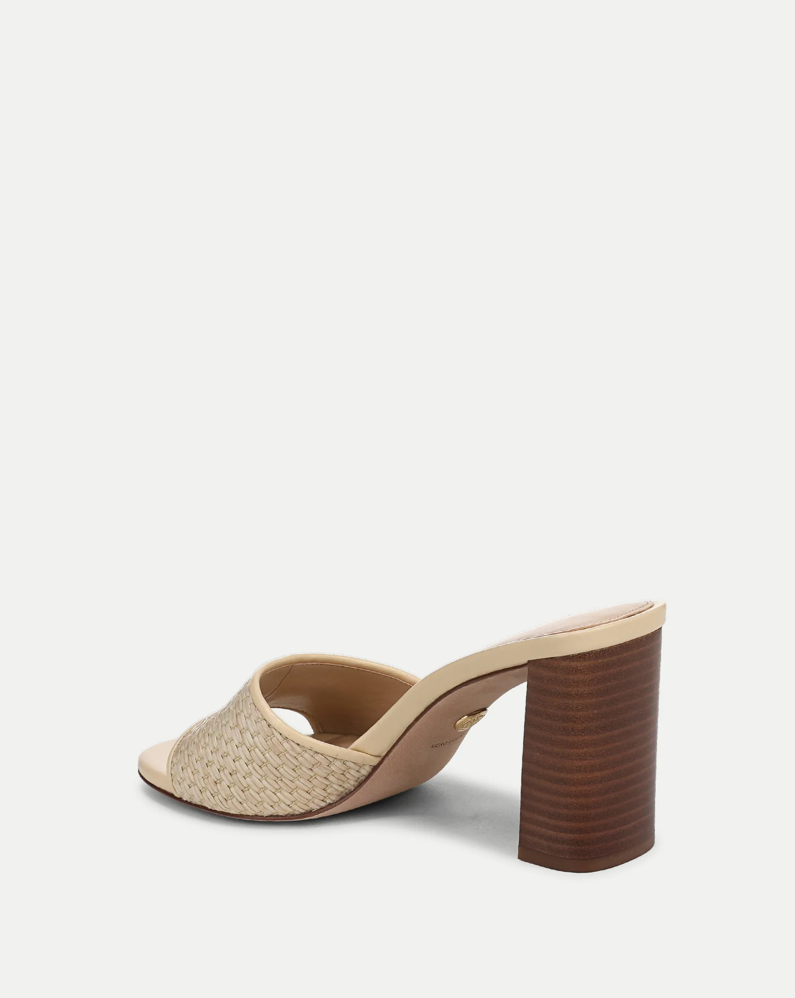 Galessa Raffia Mid-Heel Sandal - Image 5