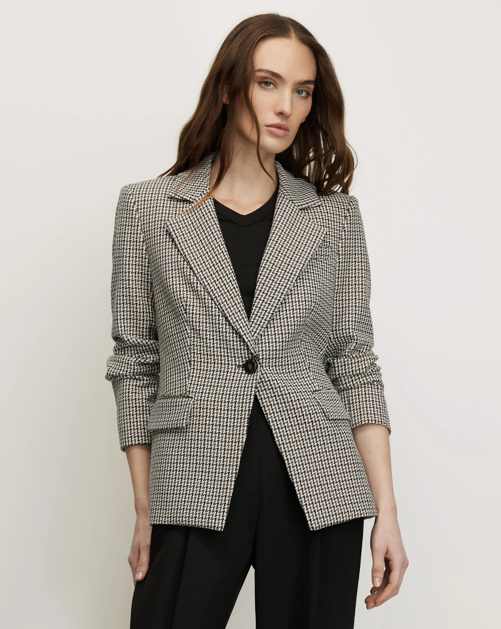 Healy Houndstooth Dickey Jacket