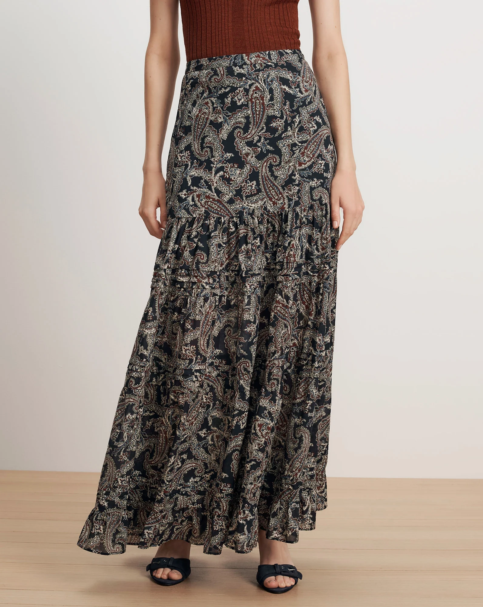 Heatheralyn Paisley Maxi Skirt - Image 2