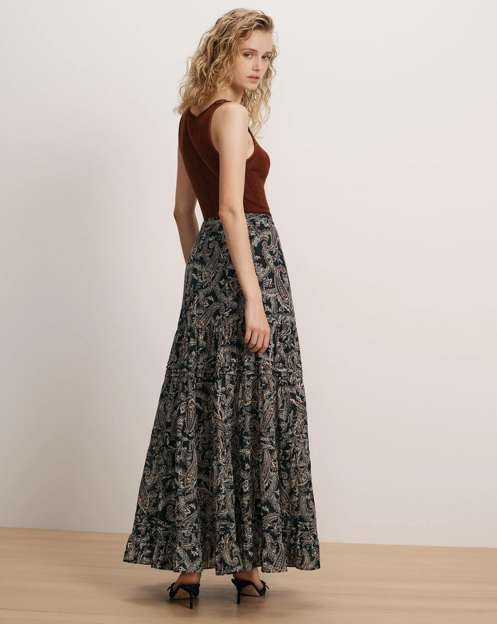 Heatheralyn Paisley Maxi Skirt - Image 5