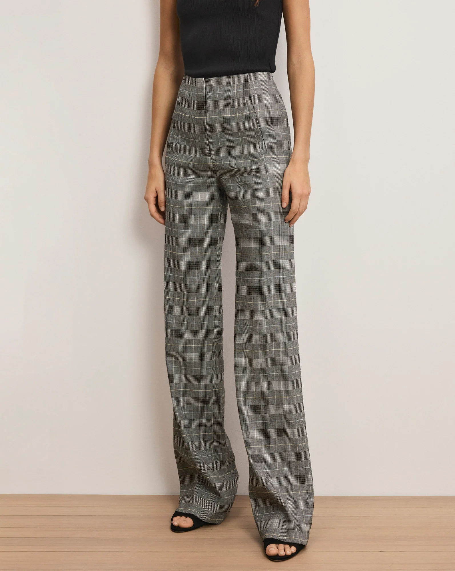 Jude Plaid Wide-Leg Pant - Image 2