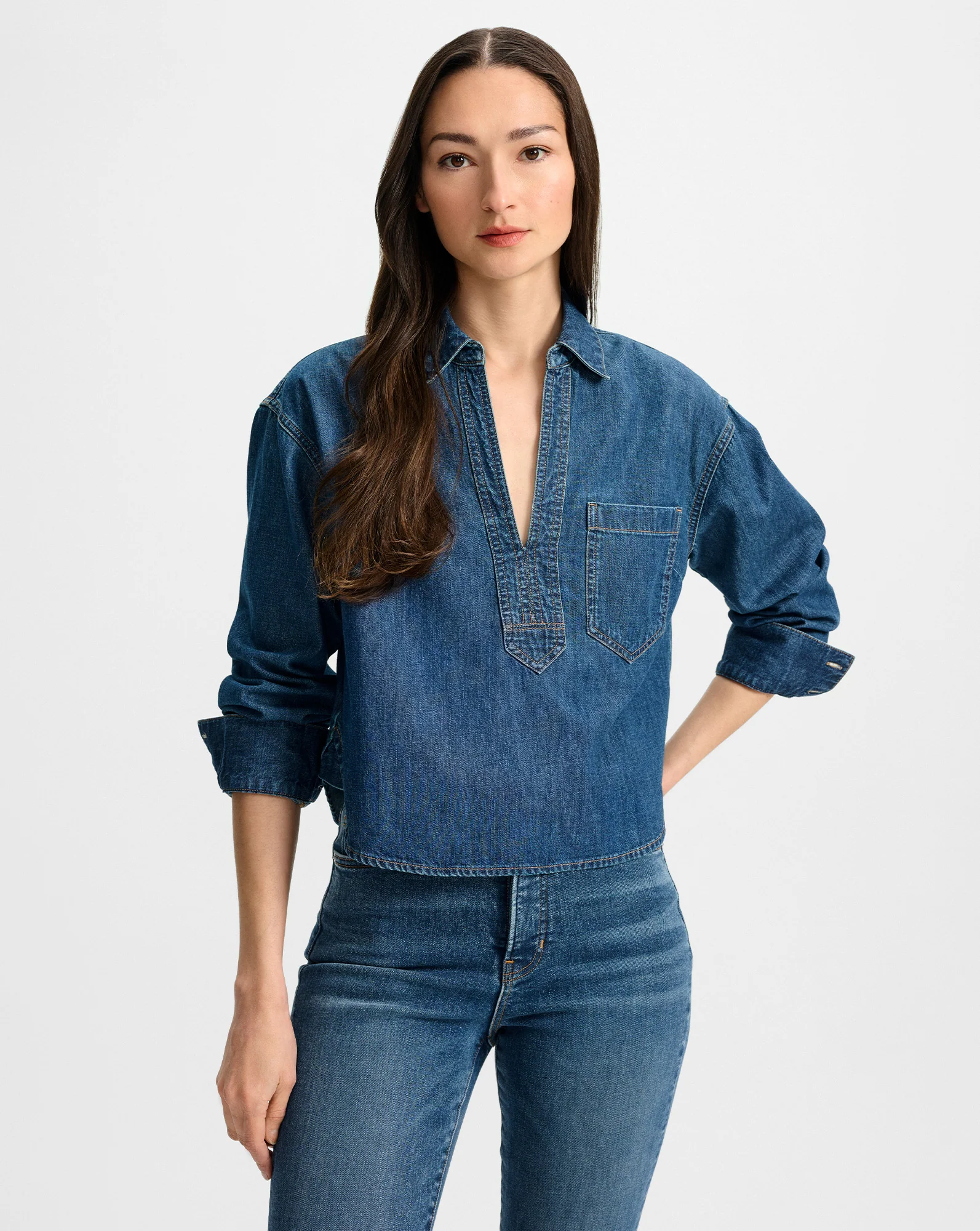 Khai Denim Blouse - Image 3
