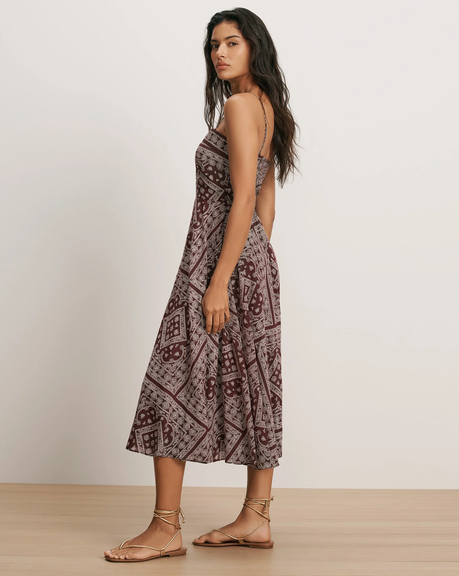 Kitt Bandana Midi Dress - Image 2