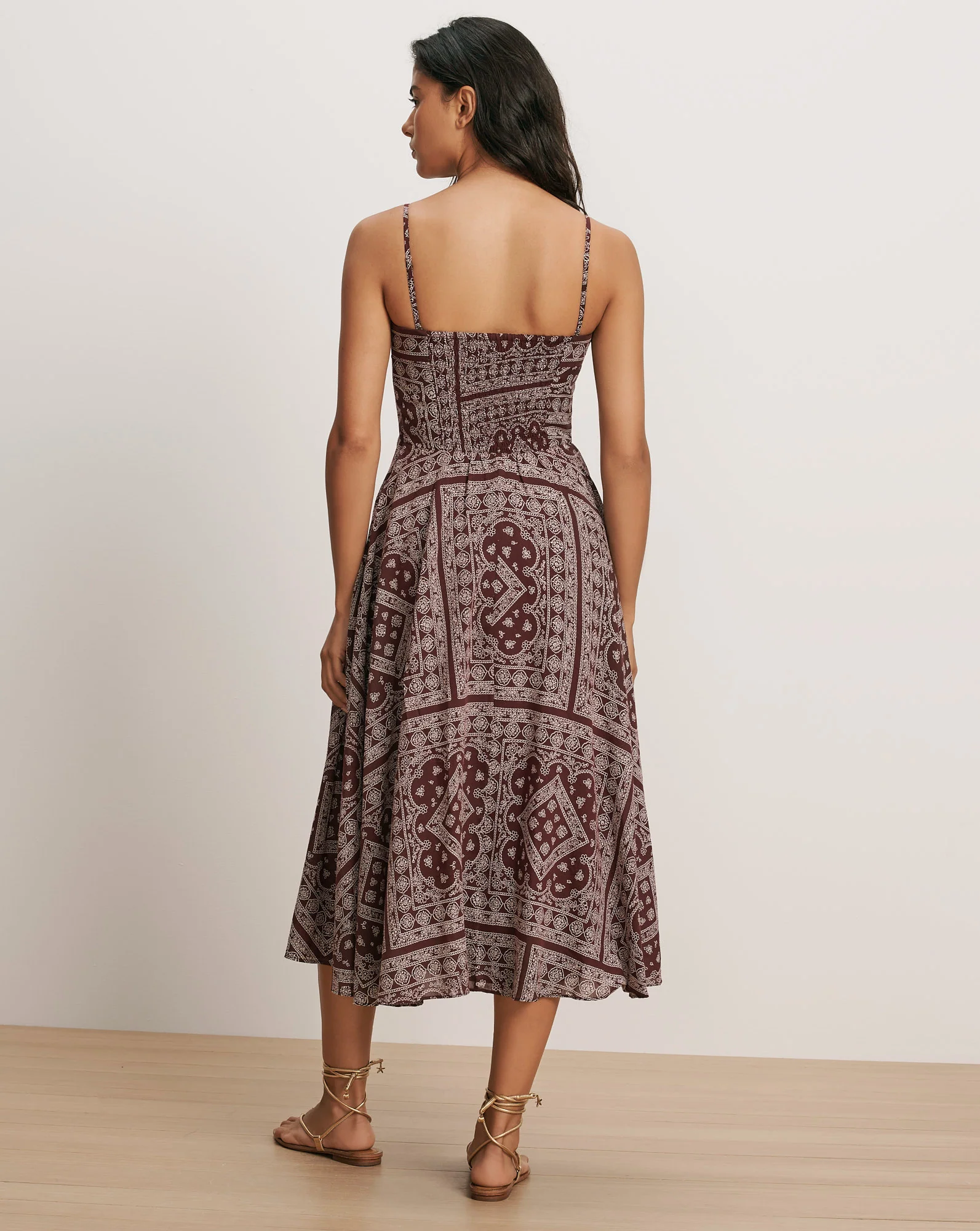 Kitt Bandana Midi Dress - Image 3