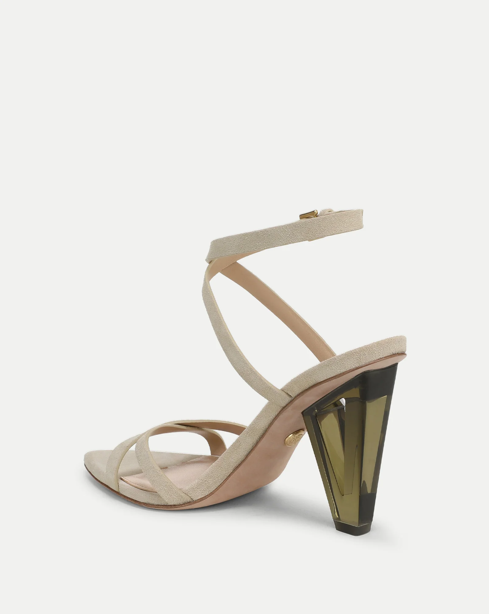 Lanaya Suede Ankle-Wrap Sandal - Image 4