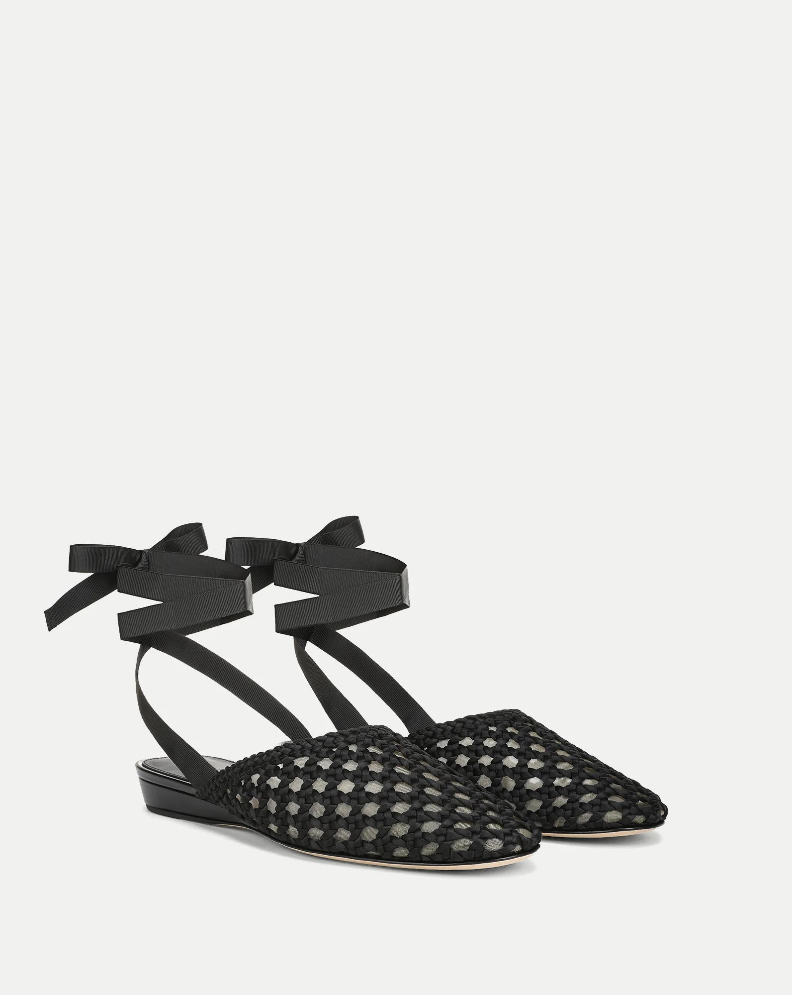 Malia Woven Satin Mule - Image 3