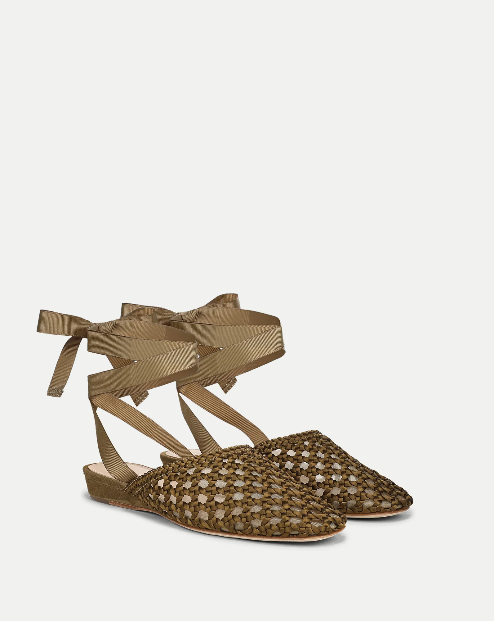 Malia Woven Satin Mule - Image 3