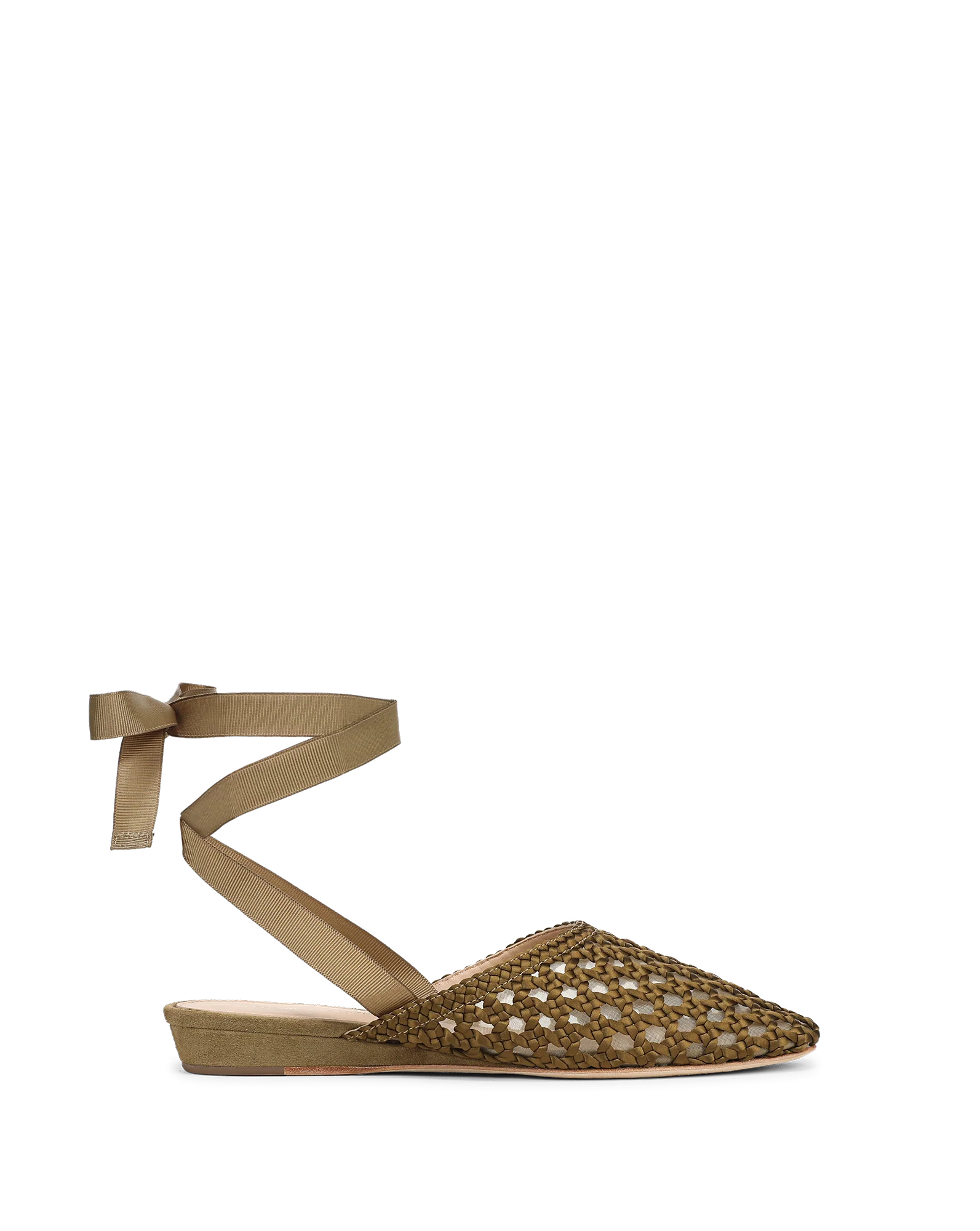 Malia Woven Satin Mule - Image 6