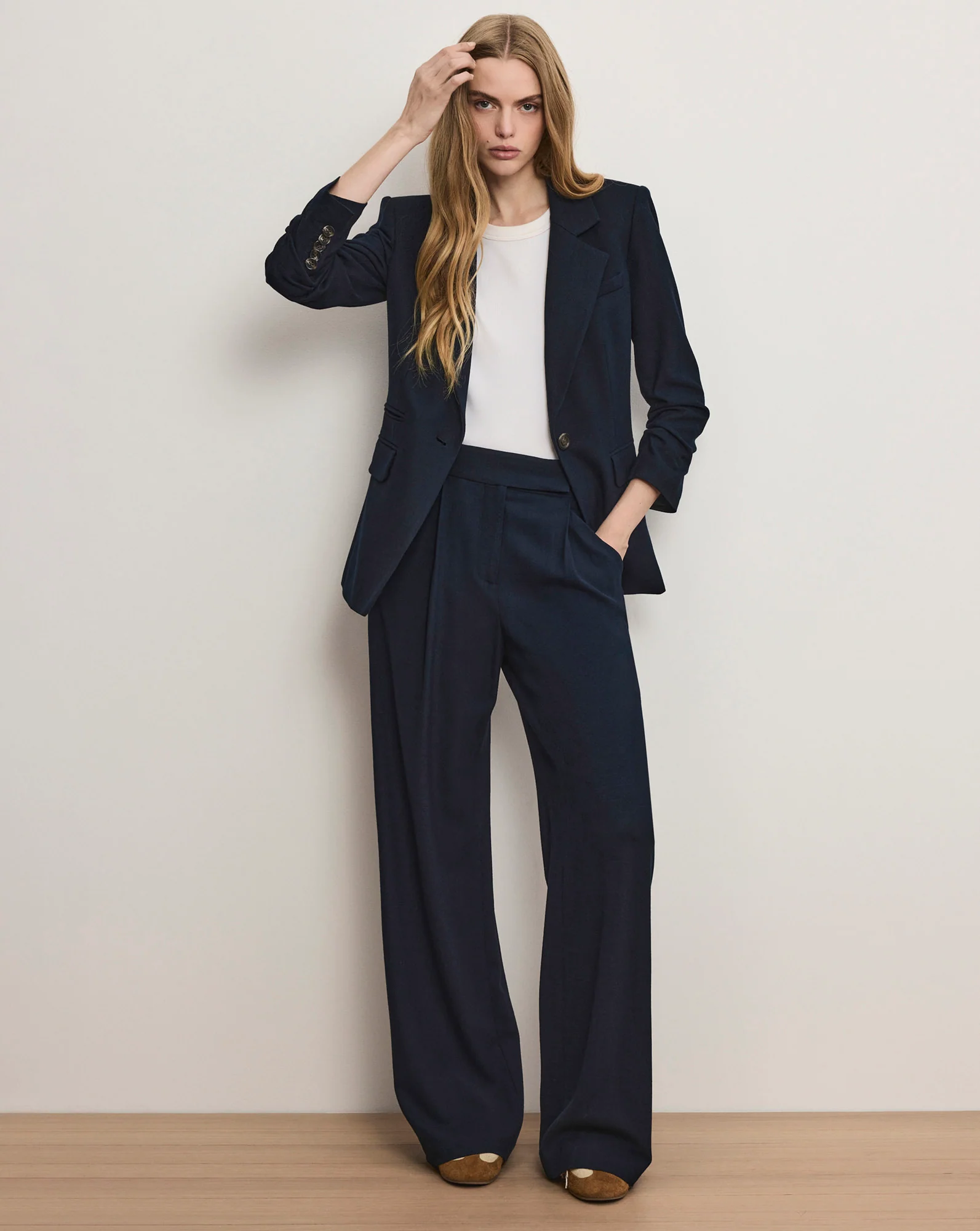 Marbeau Wide-Leg Pant