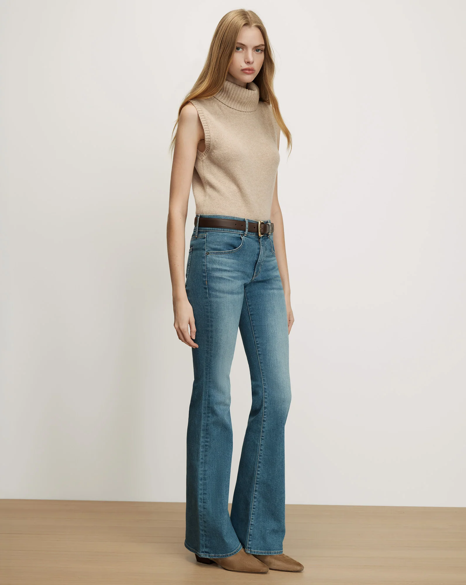 Mazzy Cashmere Sleeveless Sweater - Image 2