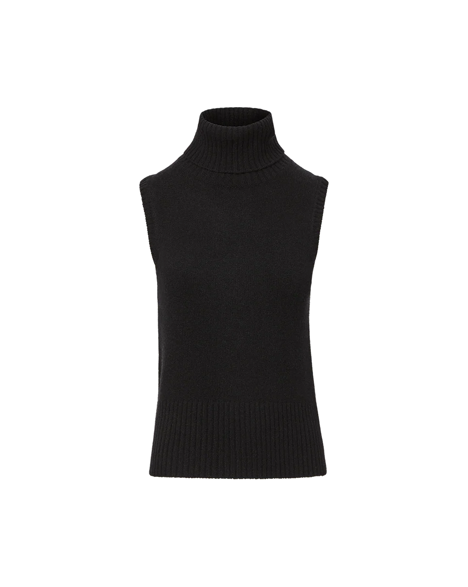Mazzy Cashmere Sleeveless Sweater - Image 5