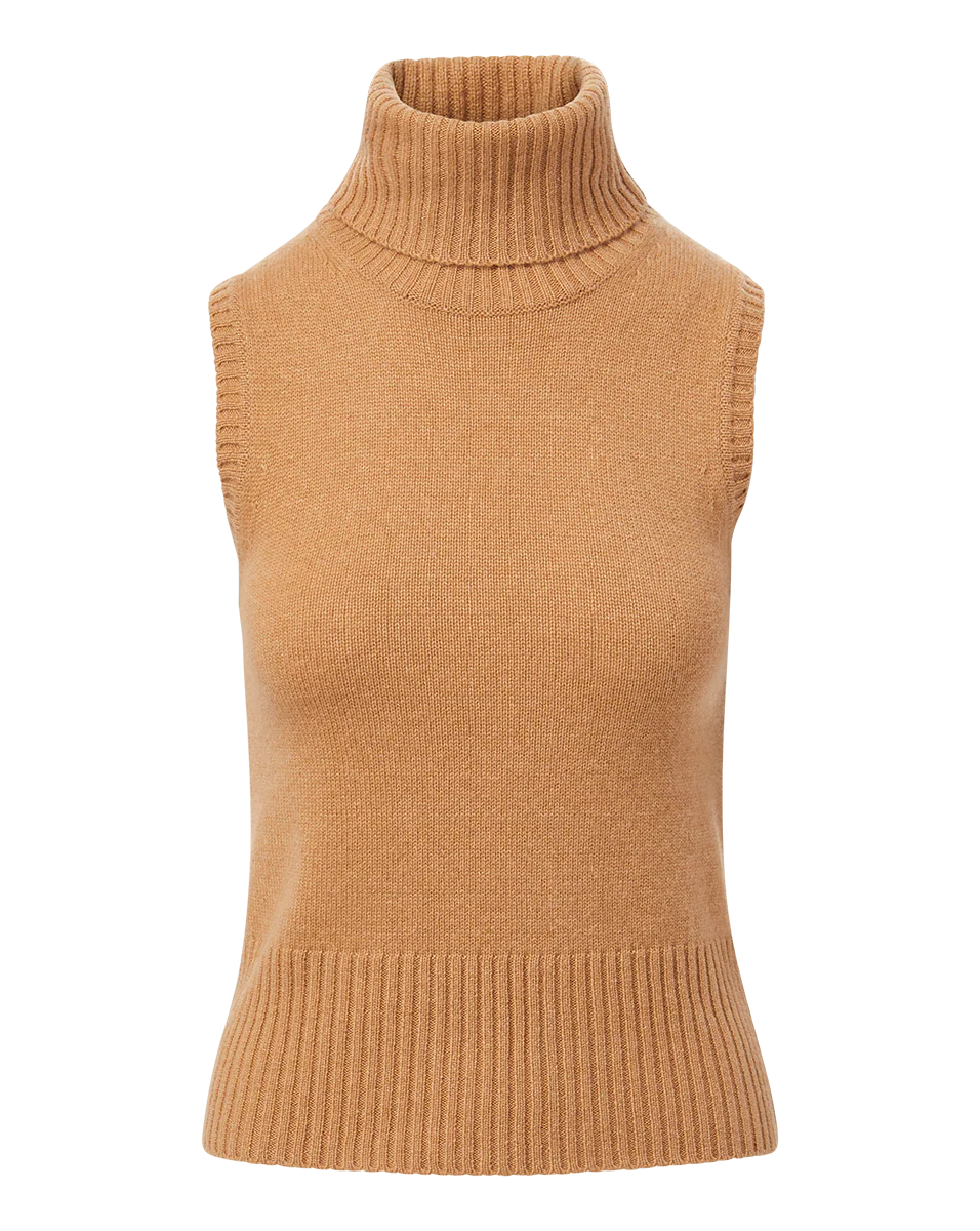 Mazzy Cashmere Sleeveless Sweater - Image 5
