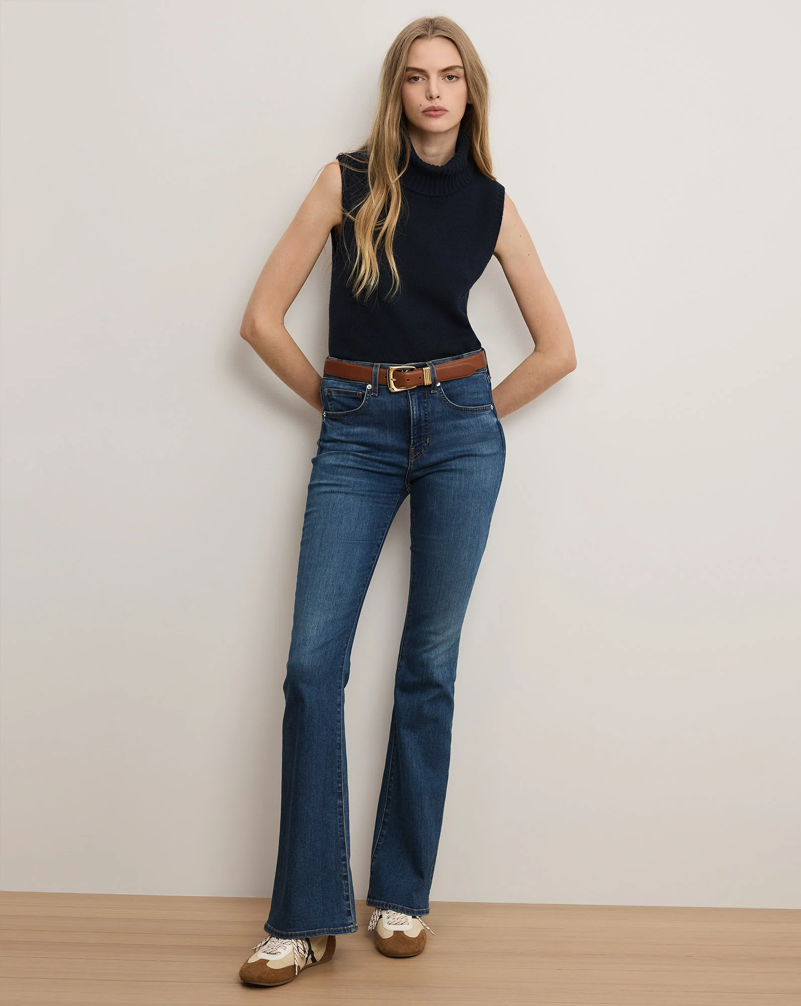 Mazzy Cashmere Sleeveless Sweater - Image 2