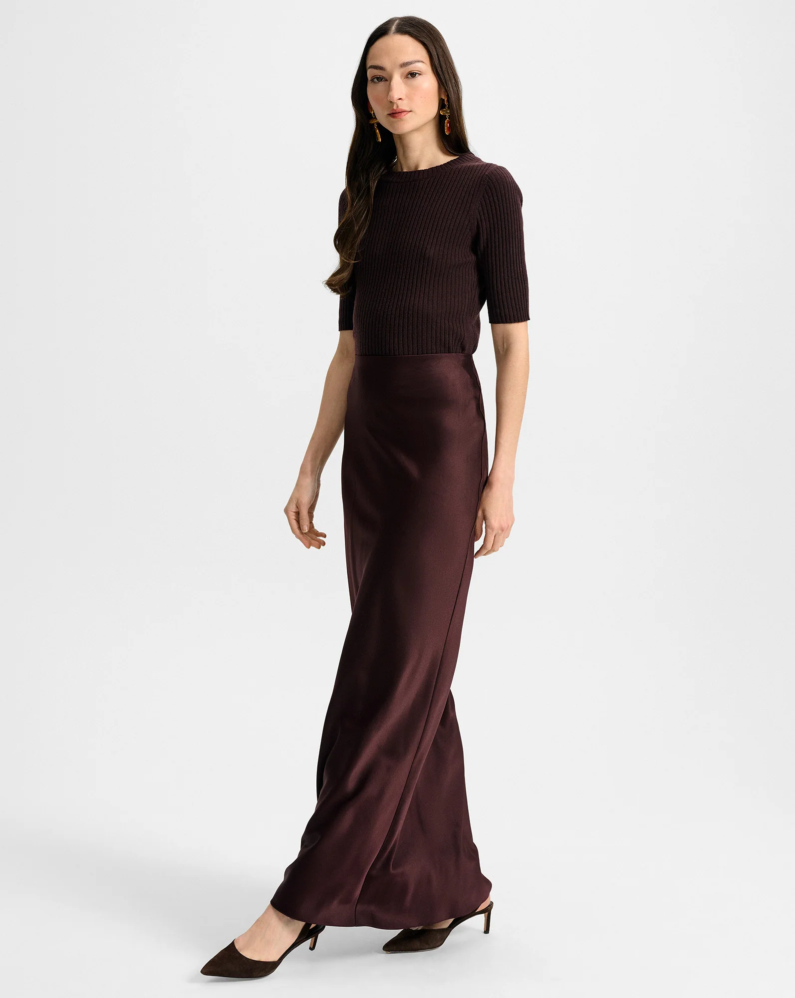 Medina Silk Maxi Skirt - Image 5