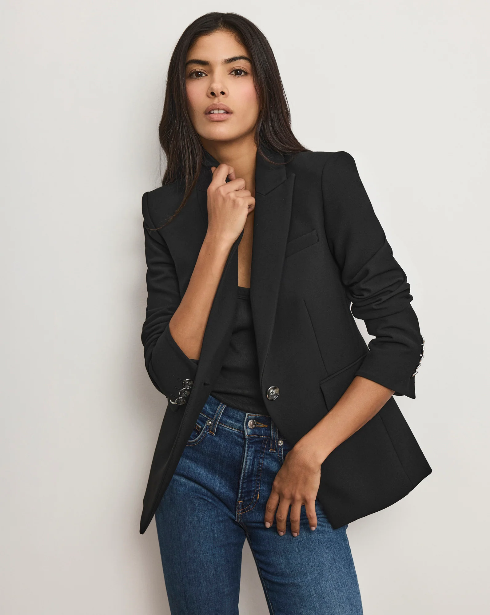Miller Single-Breasted Dickey Jacket