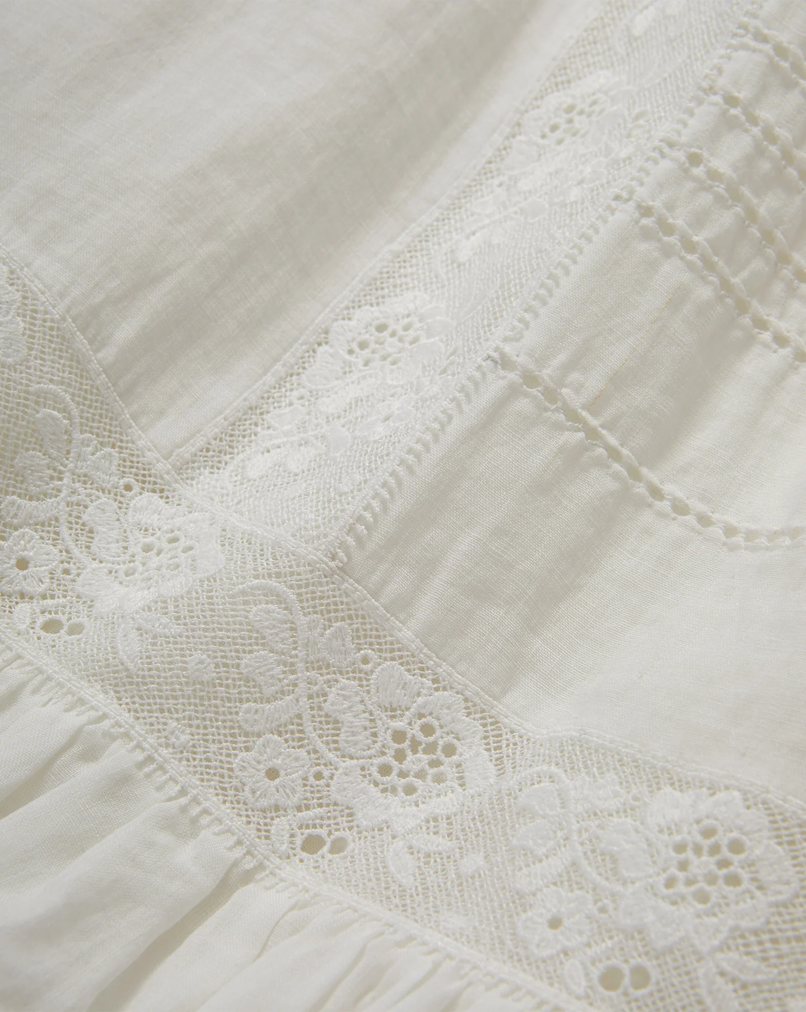 Naderah Eyelet Mini Dress - Image 4