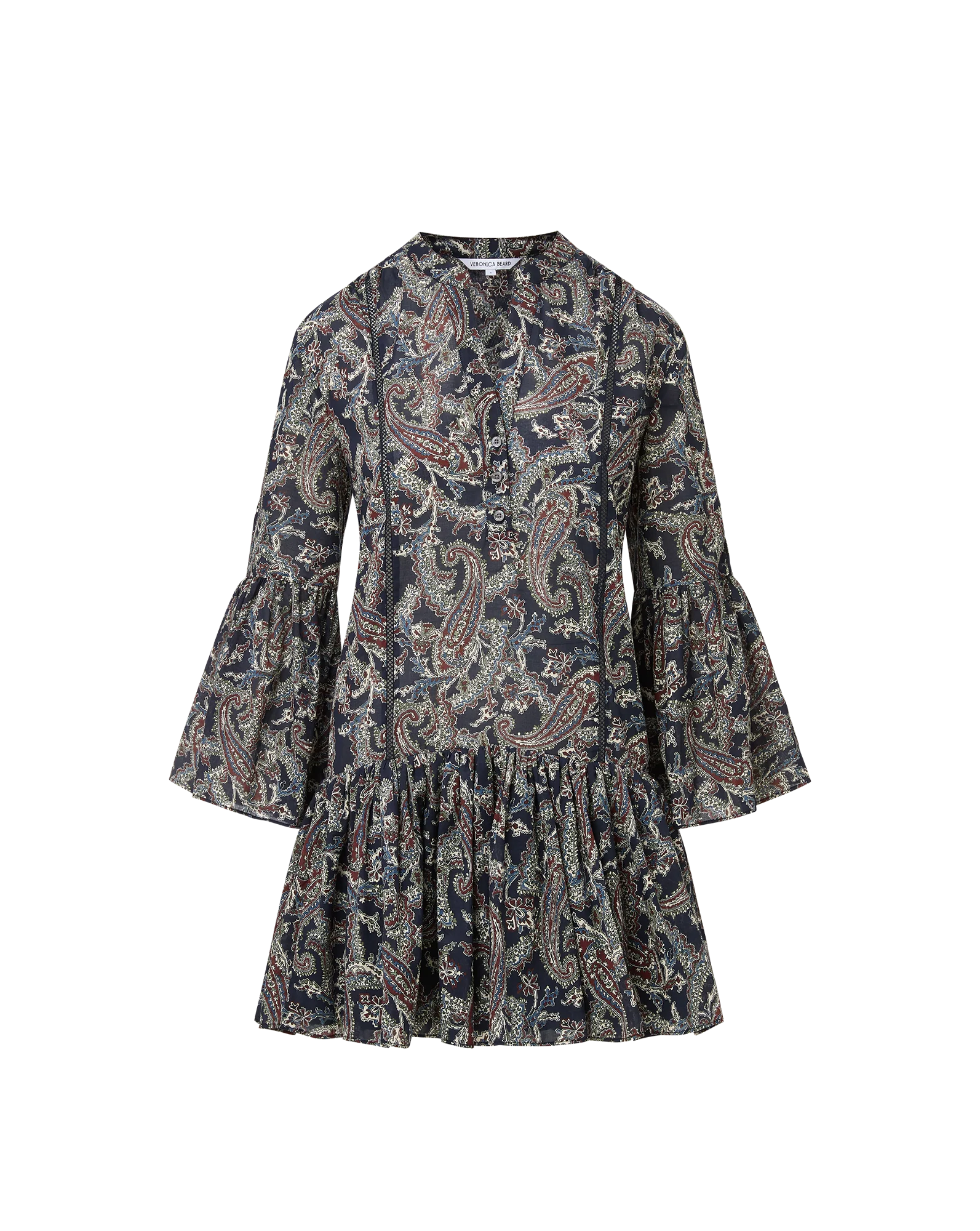 Novessa Paisley Mini Dress - Image 6