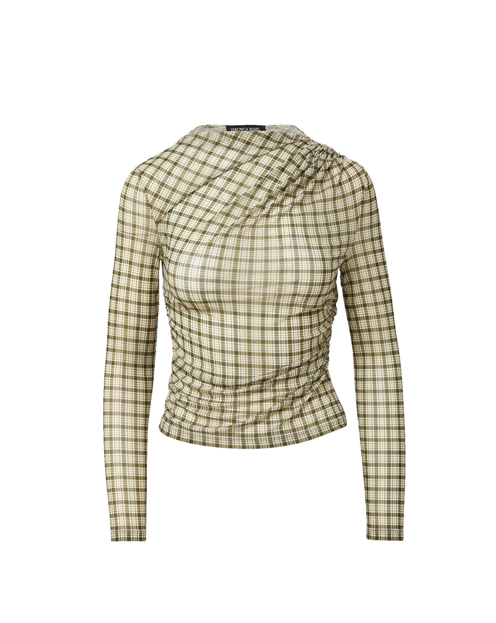 Nuvia Plaid Top - Image 6