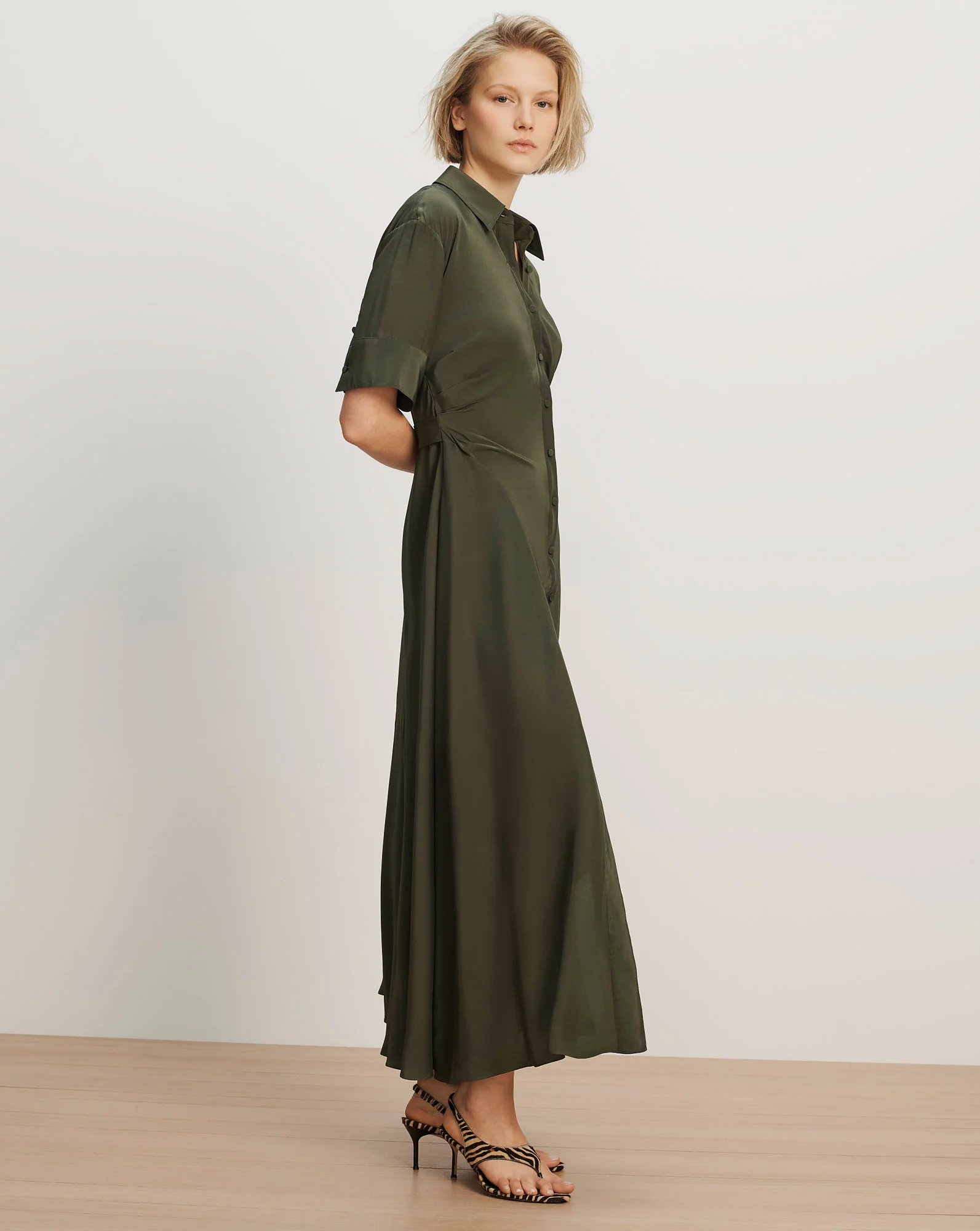 Perenna Maxi Shirtdress - Image 2