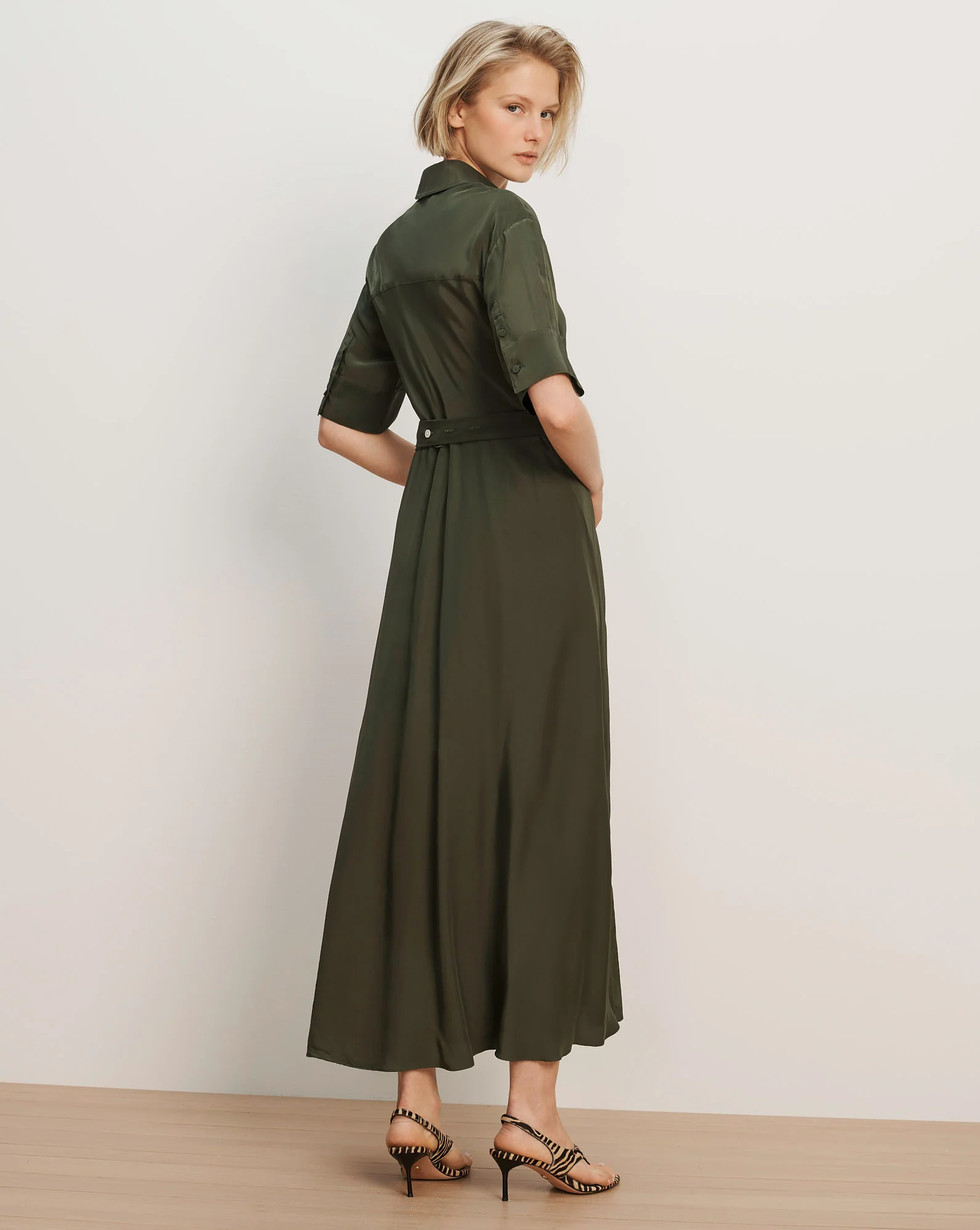 Perenna Maxi Shirtdress - Image 4
