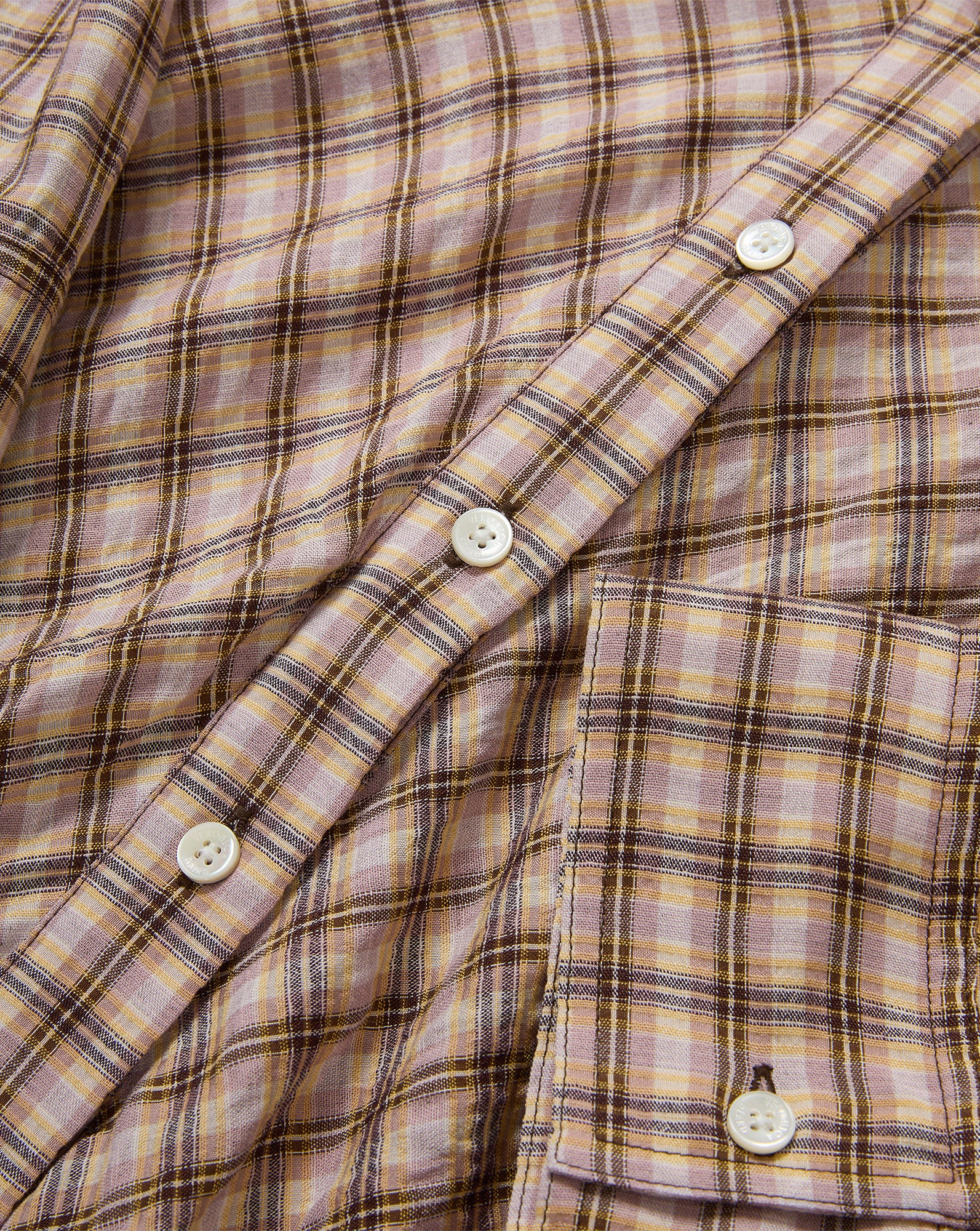 Perenna Plaid Shirtdress - Image 3