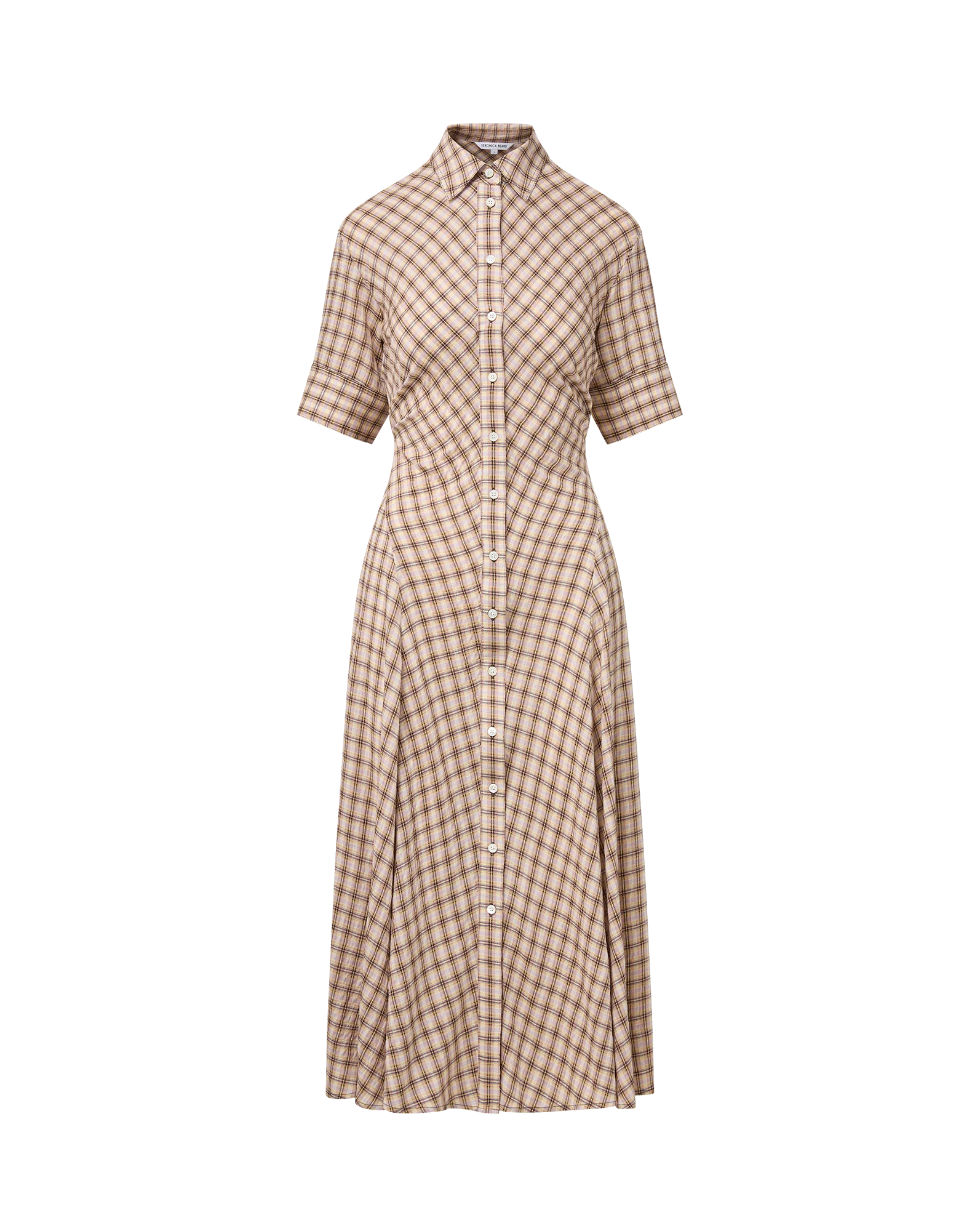 Perenna Plaid Shirtdress - Image 5