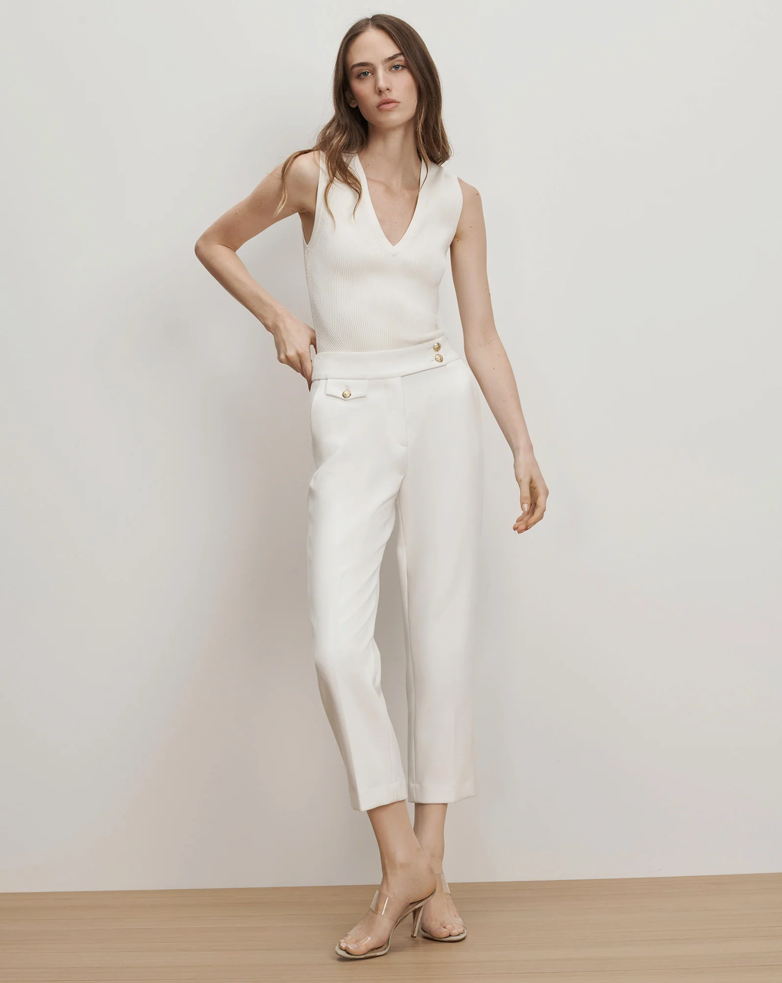 Renzo Crest Button Pant